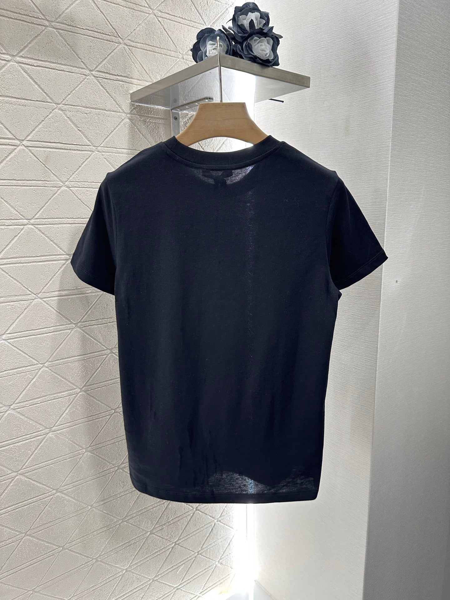 M*♥2025 new product Heart letter short sleeves