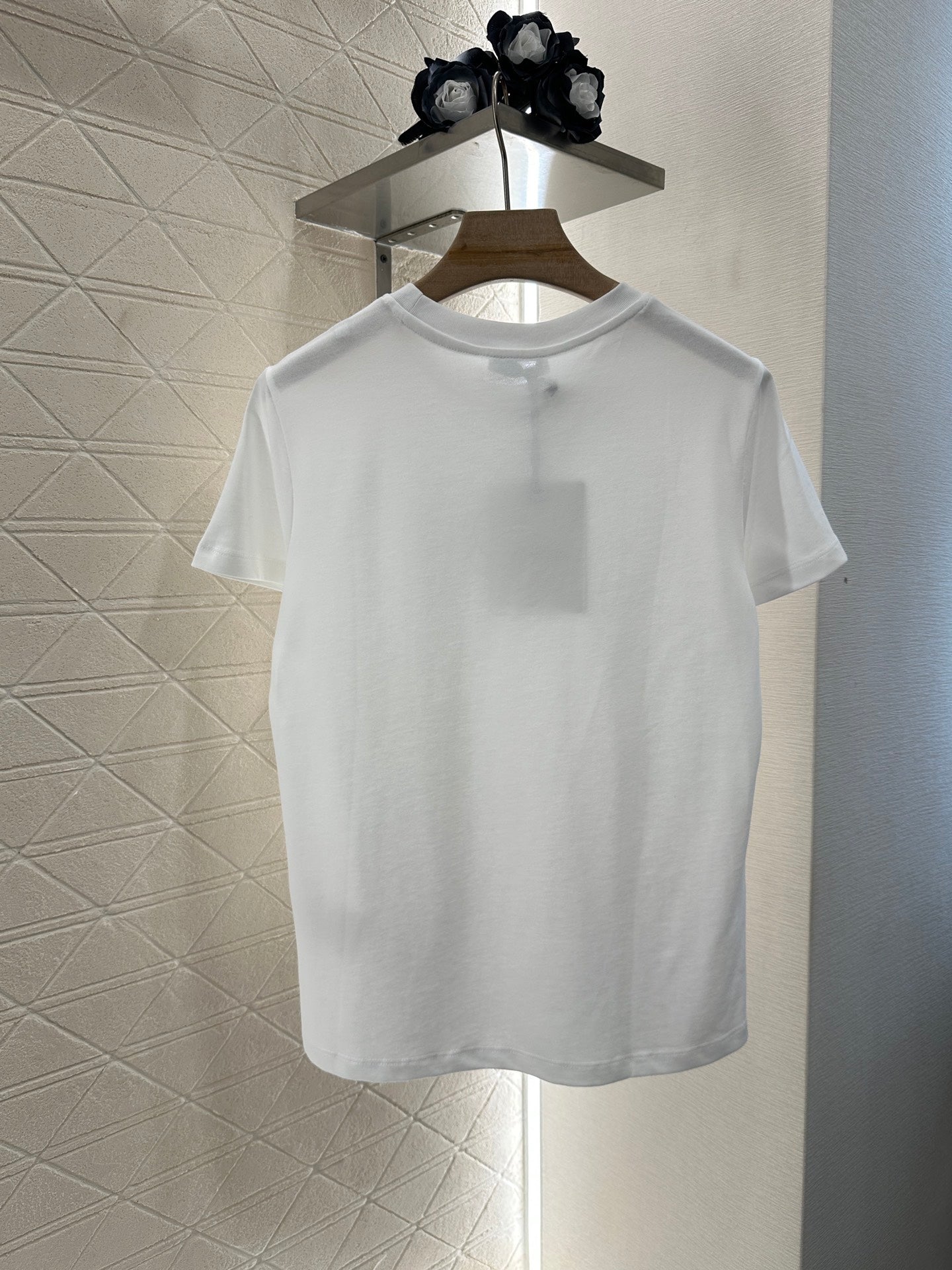 M*♥2025 new product Heart letter short sleeves