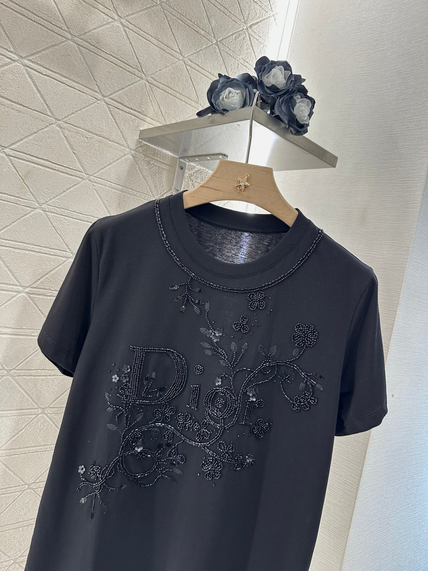 D*♥2025 new products Embroidered short sleeves