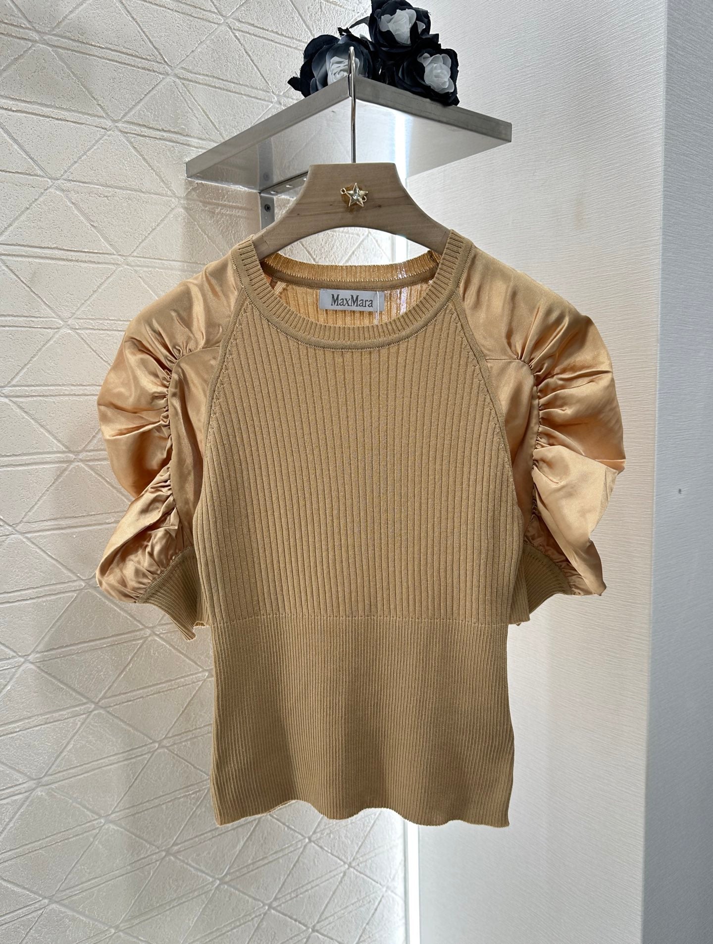 M*♥2025 new product Knitted short sleeves