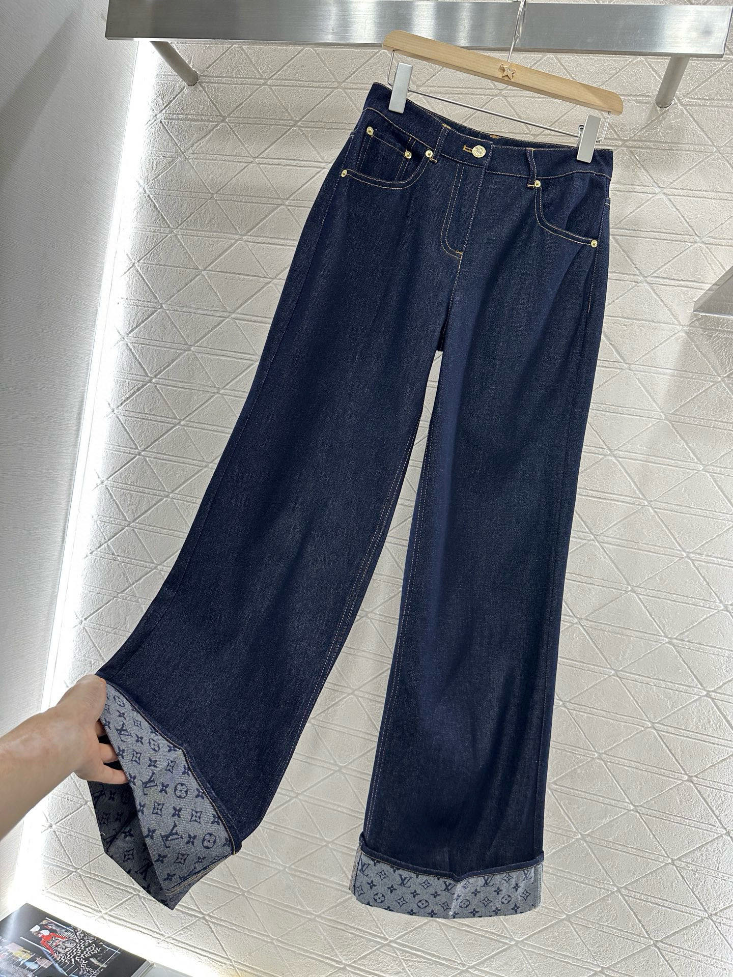 Louis *♥2025 new products Denim trousers