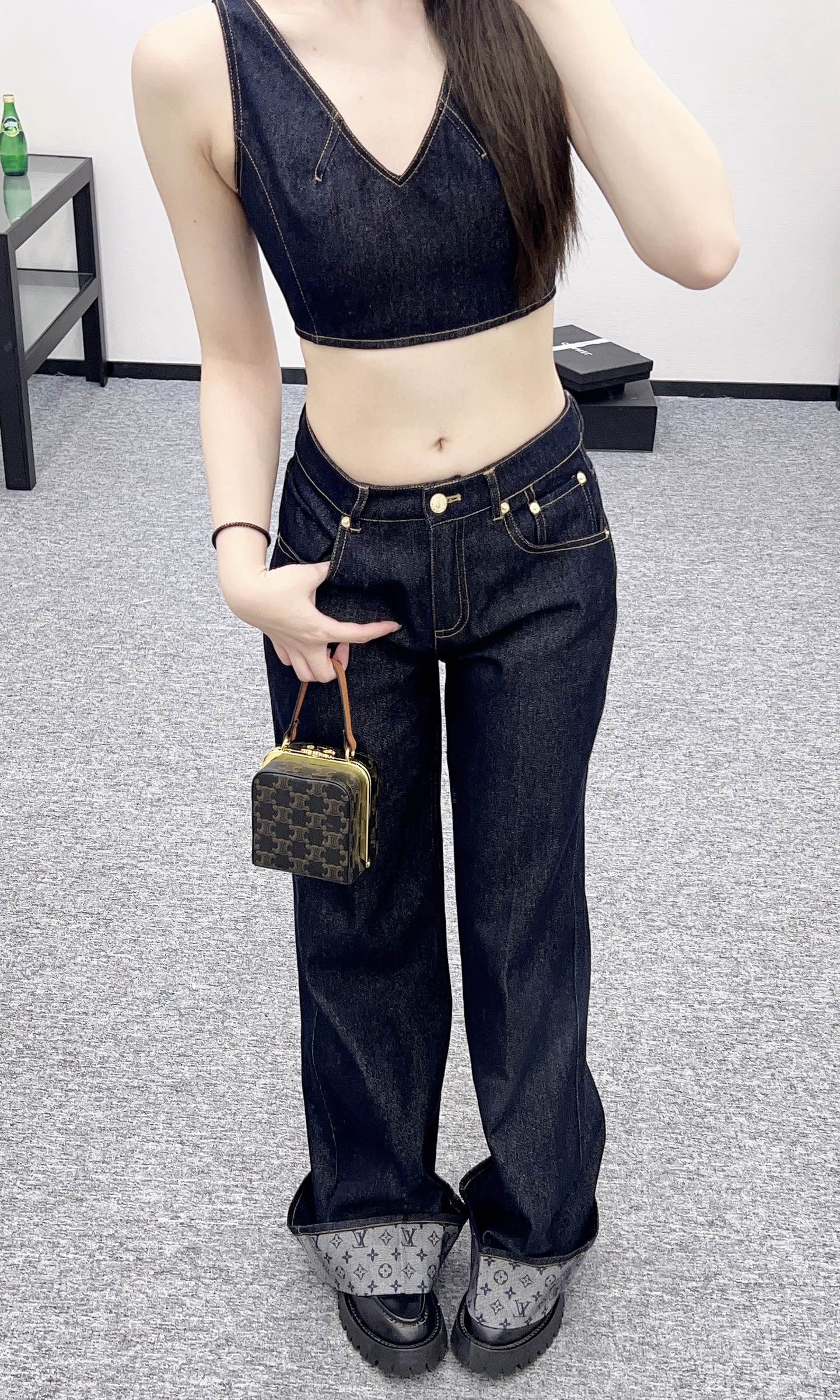 Louis *♥2025 new products Denim trousers