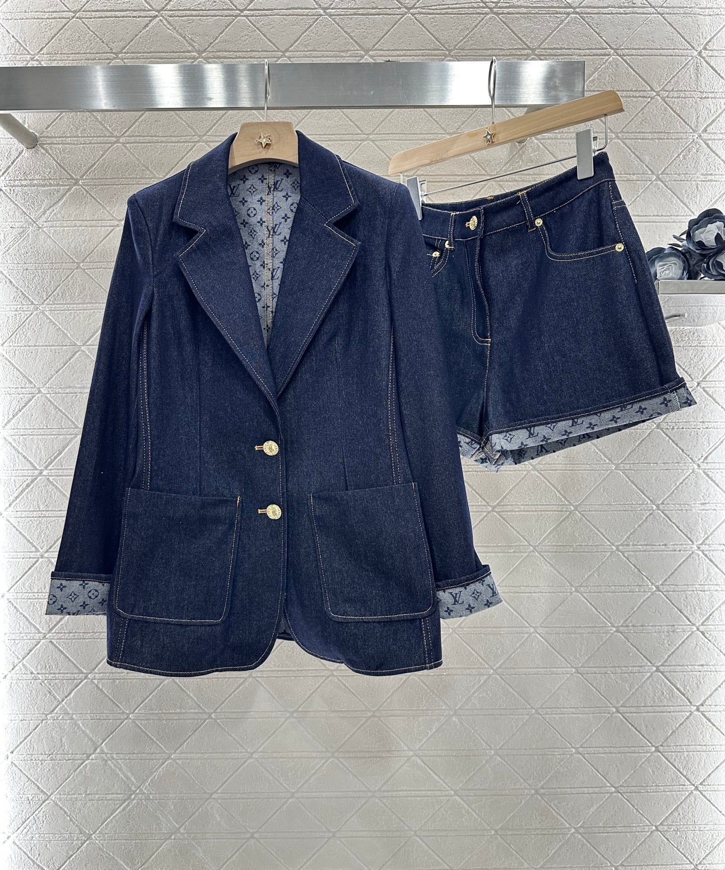 Louis *♥2025 new products Denim suits