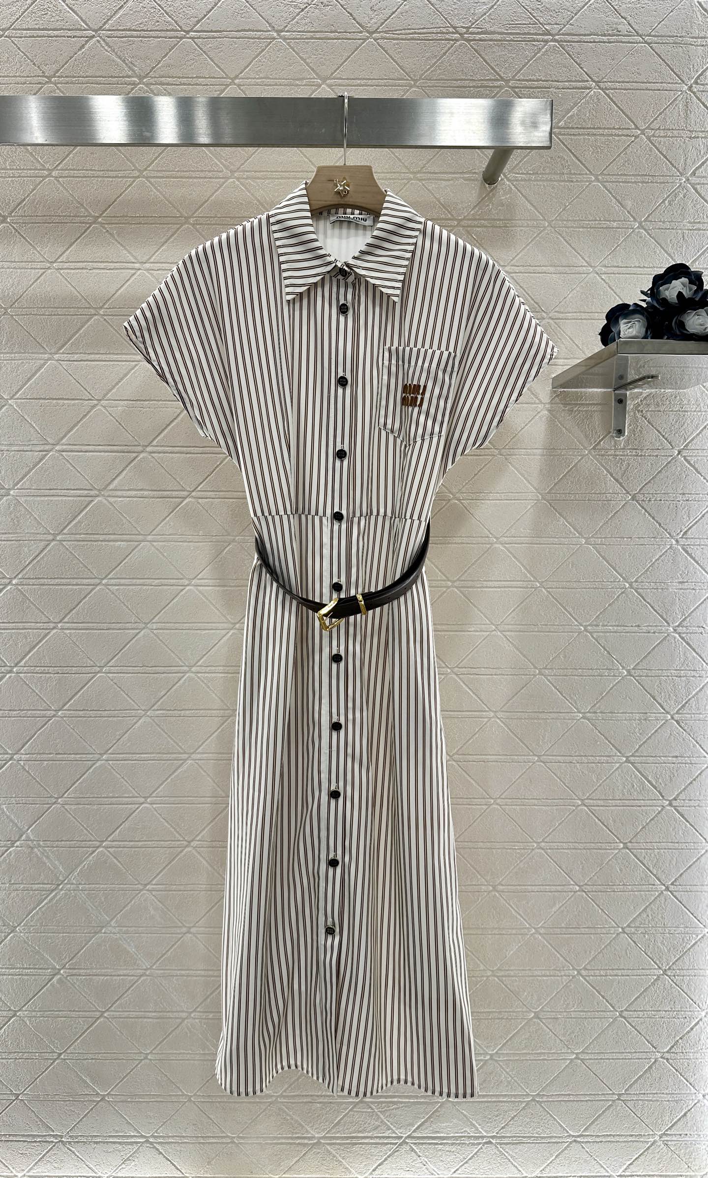 Mi*mi*♥2025 new products Belt dress