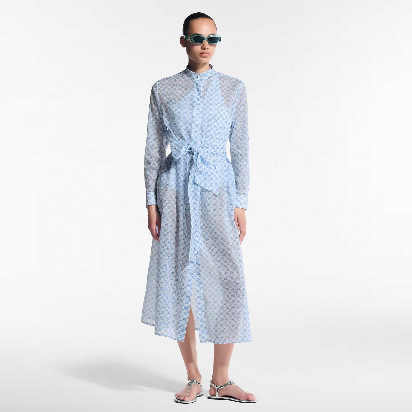 Louis *♥2025 new products Belt shirt dress