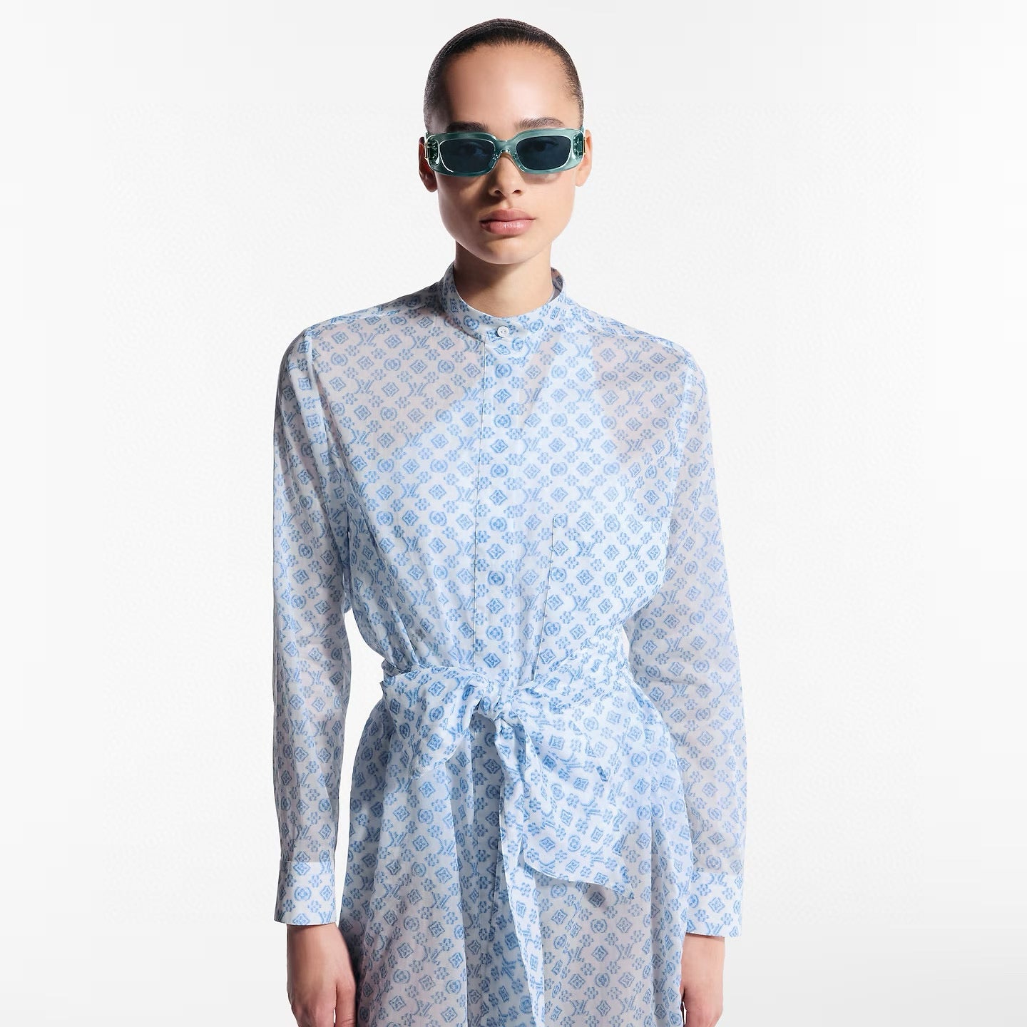 Louis *♥2025 new products Belt shirt dress