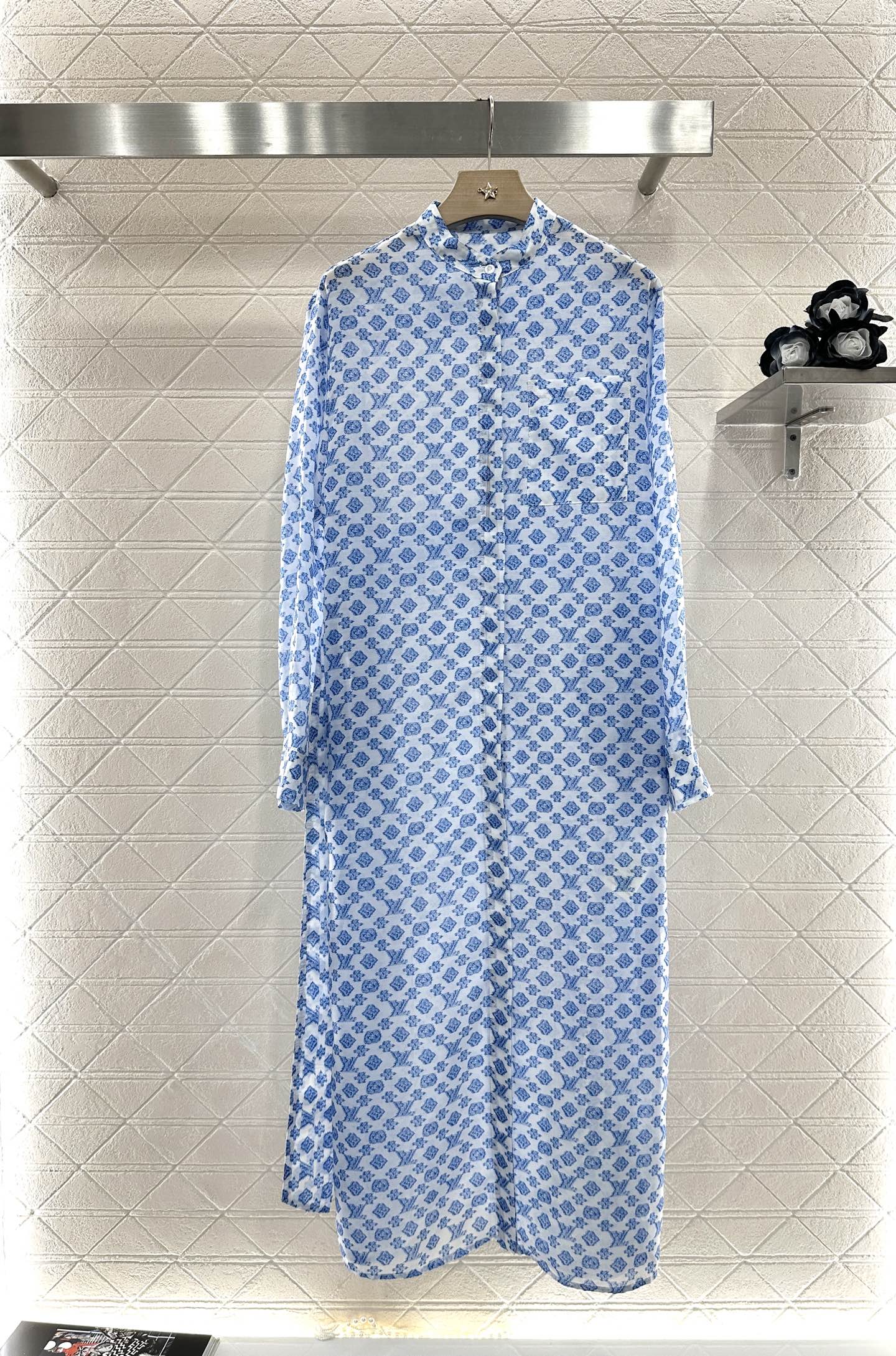 Louis *♥2025 new products Belt shirt dress