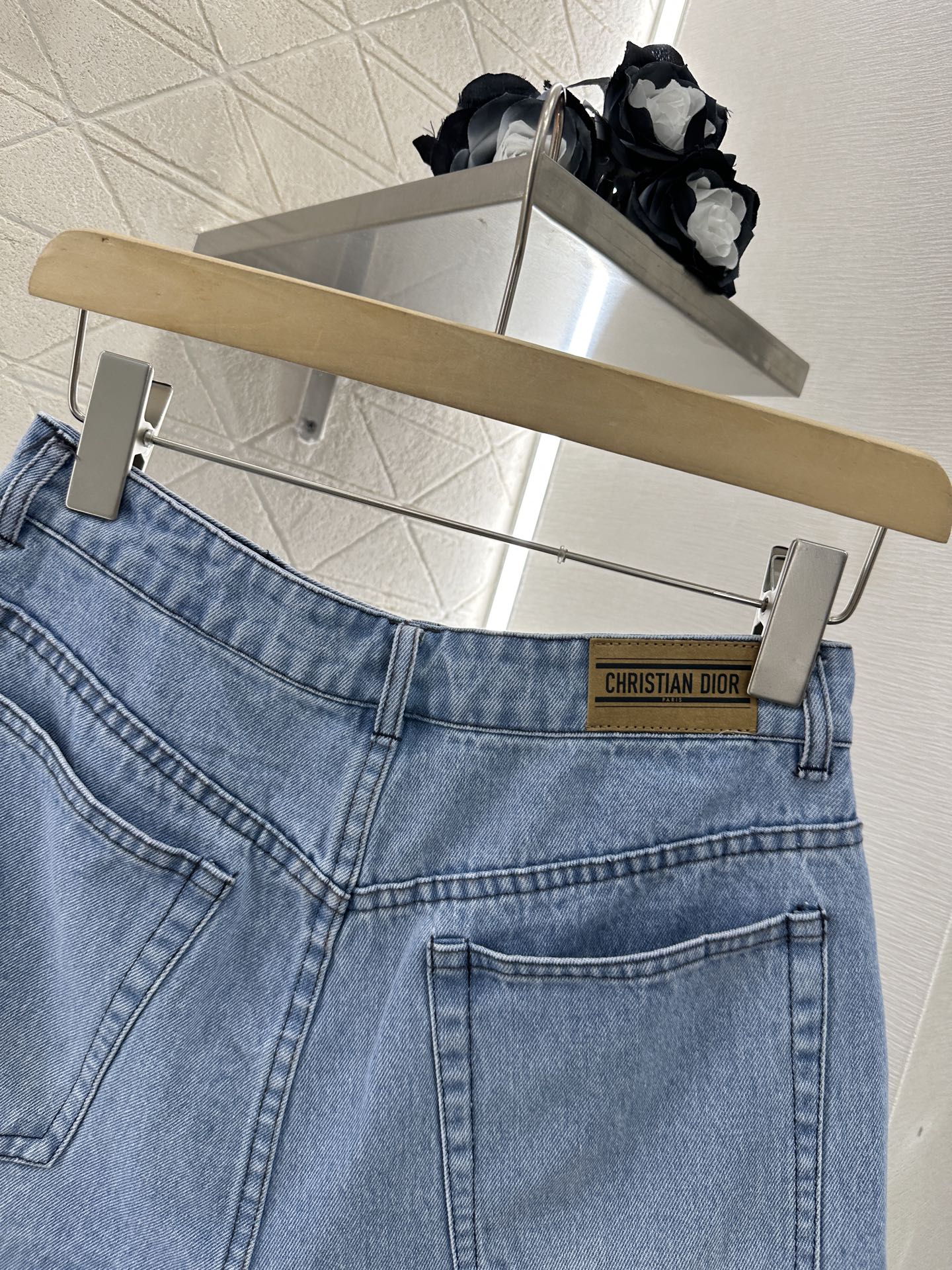 D*♥2025 new product Denim jacket and shorts set
