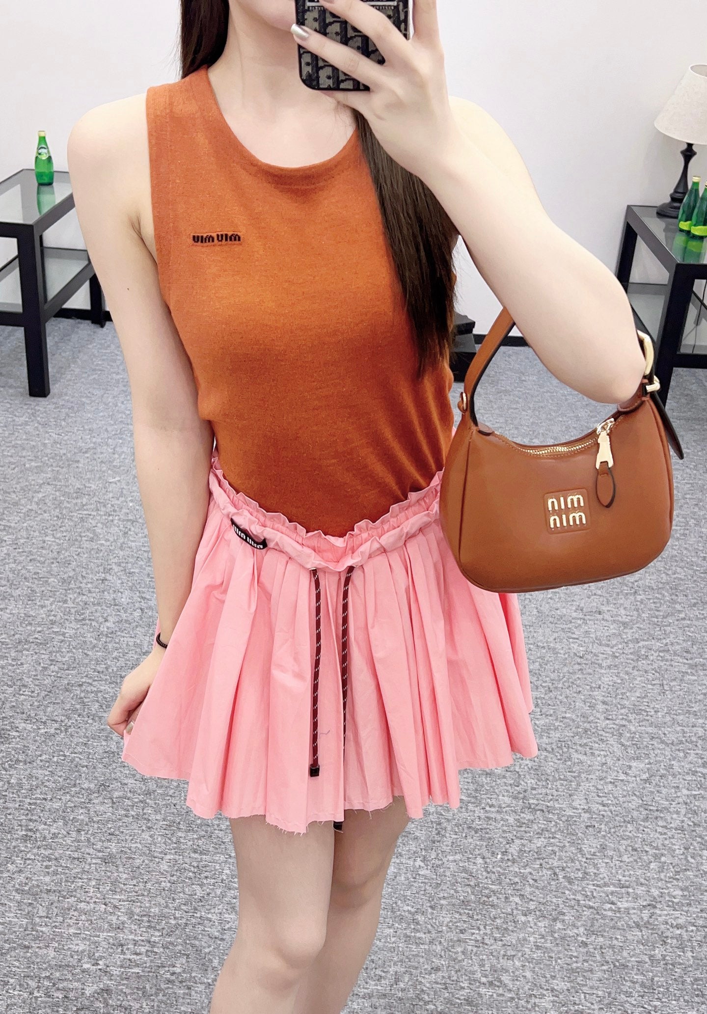 Mi*mi*♥2025 new product Knitted vest