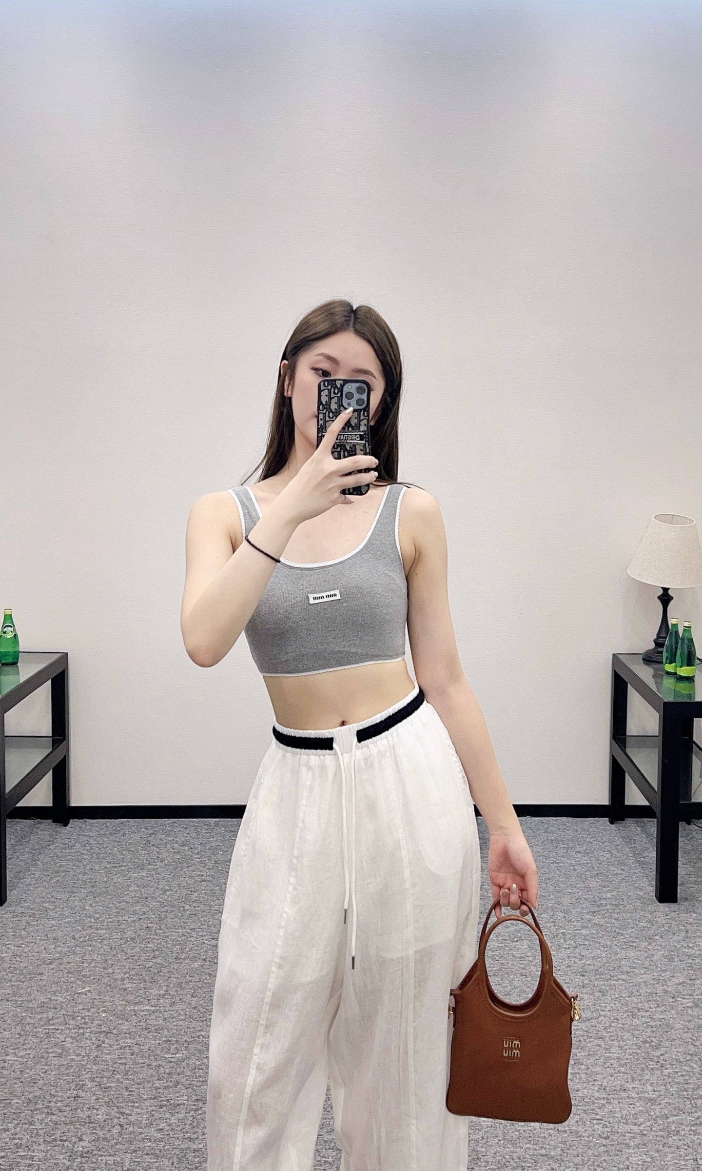 Mi*mi*♥2025 new product Short bra vest