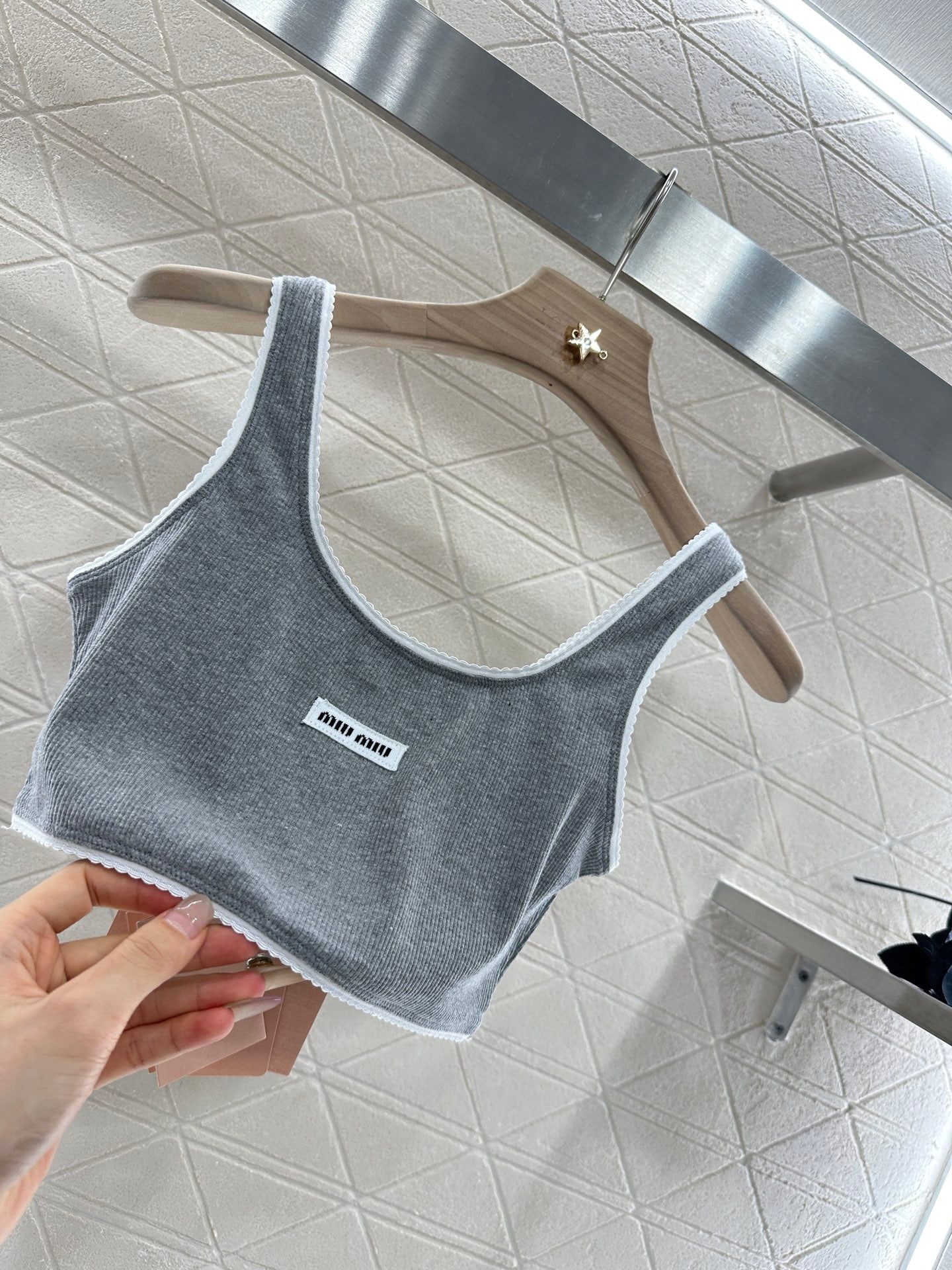 Mi*mi*♥2025 new product Short bra vest