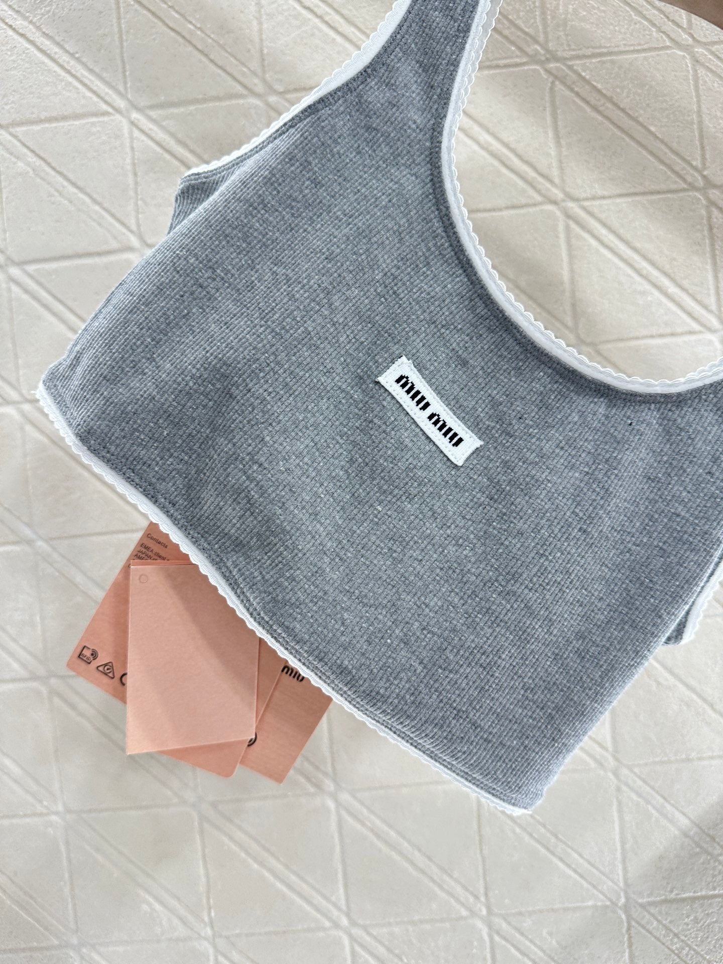 Mi*mi*♥2025 new product Short bra vest