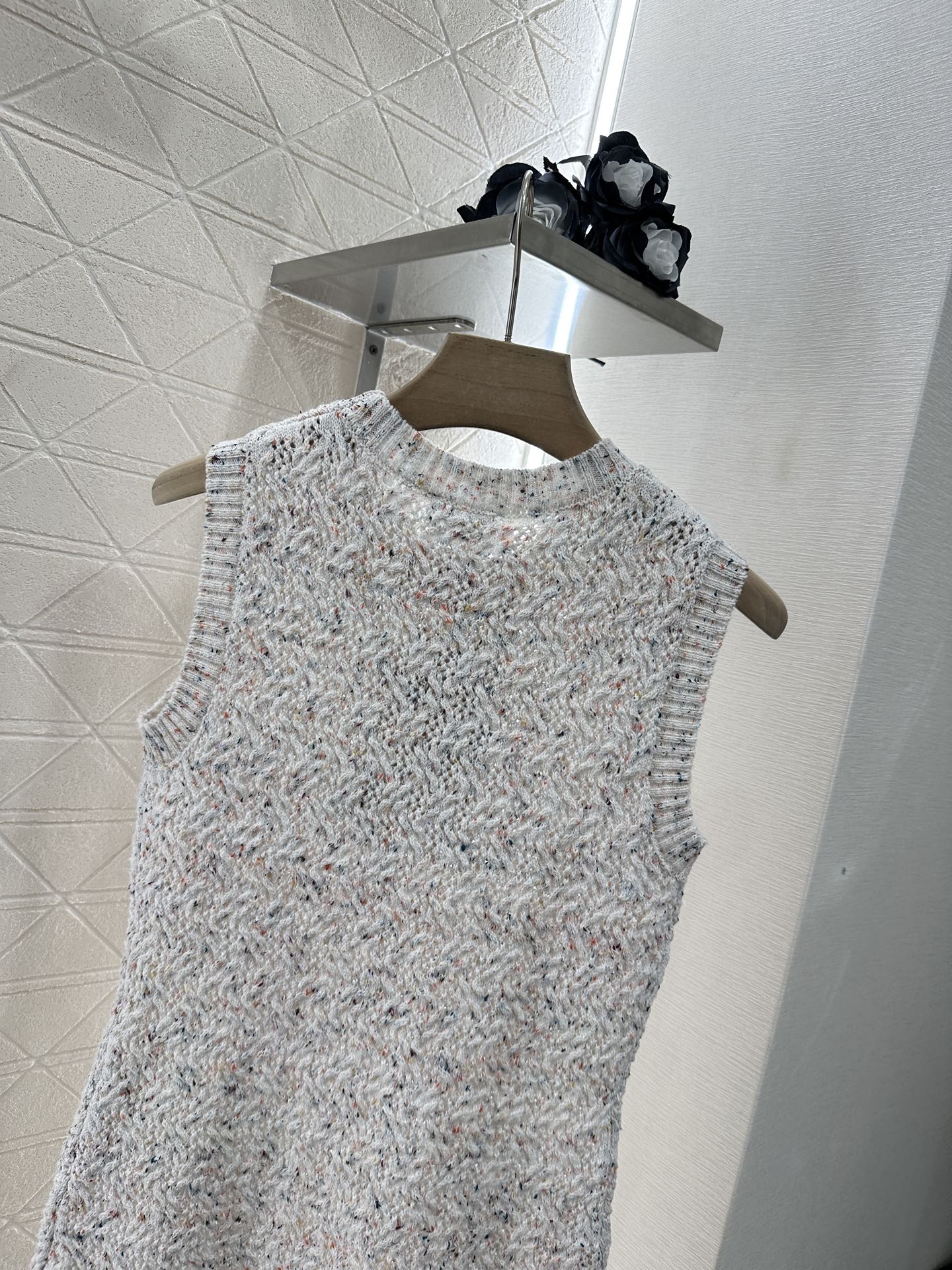 C*♥2025 new product Knitted vest dress