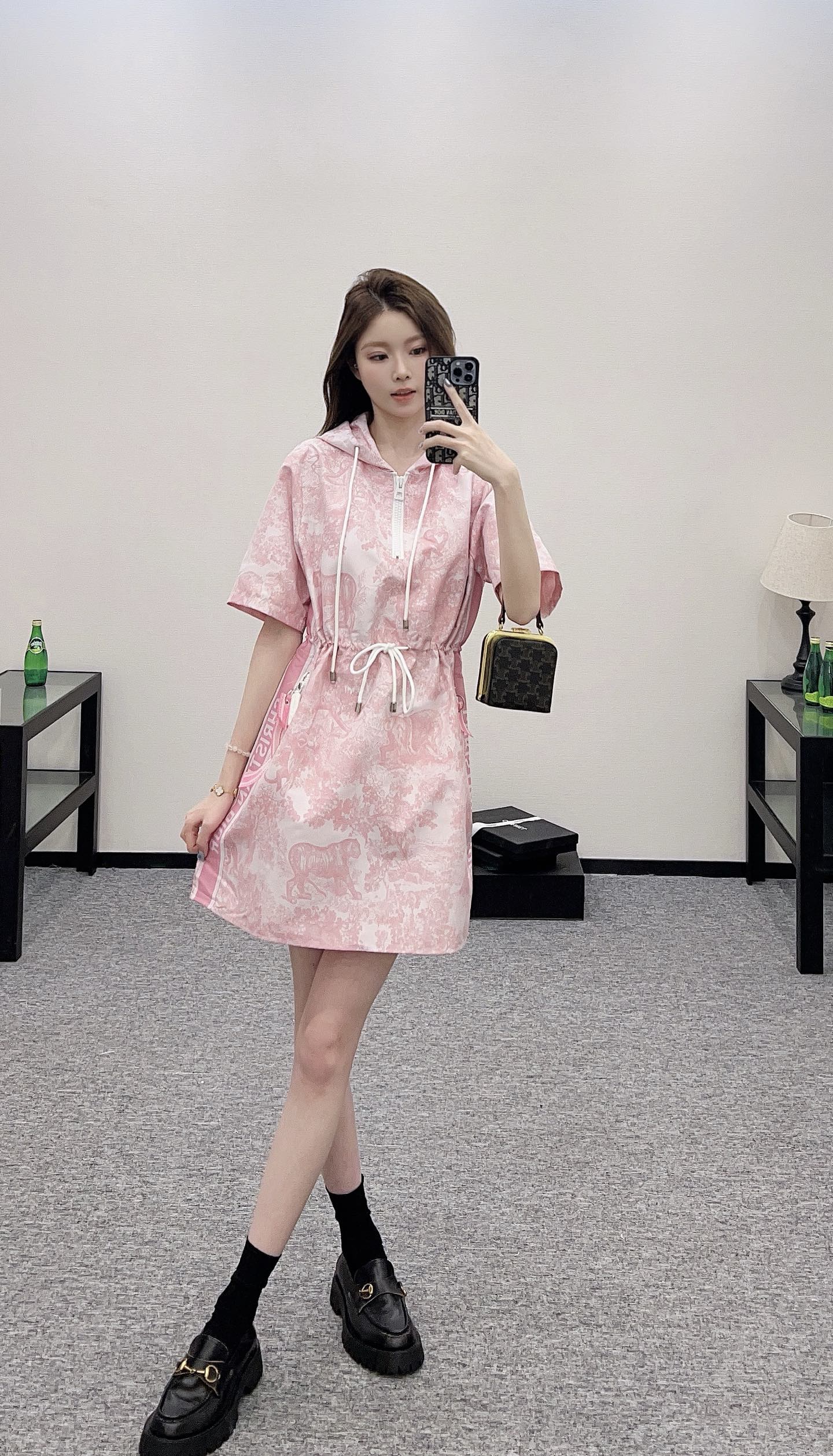 D*♥2025 new product Hooded dress