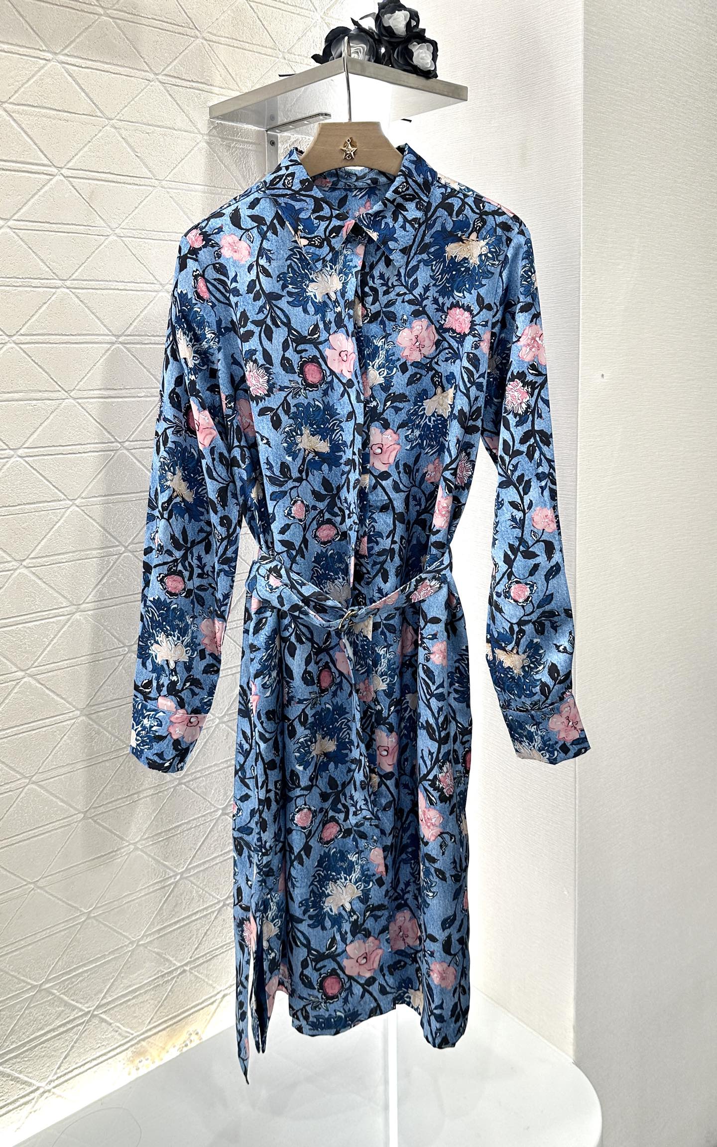 Louis *♥2025 new products Belt shirt dress