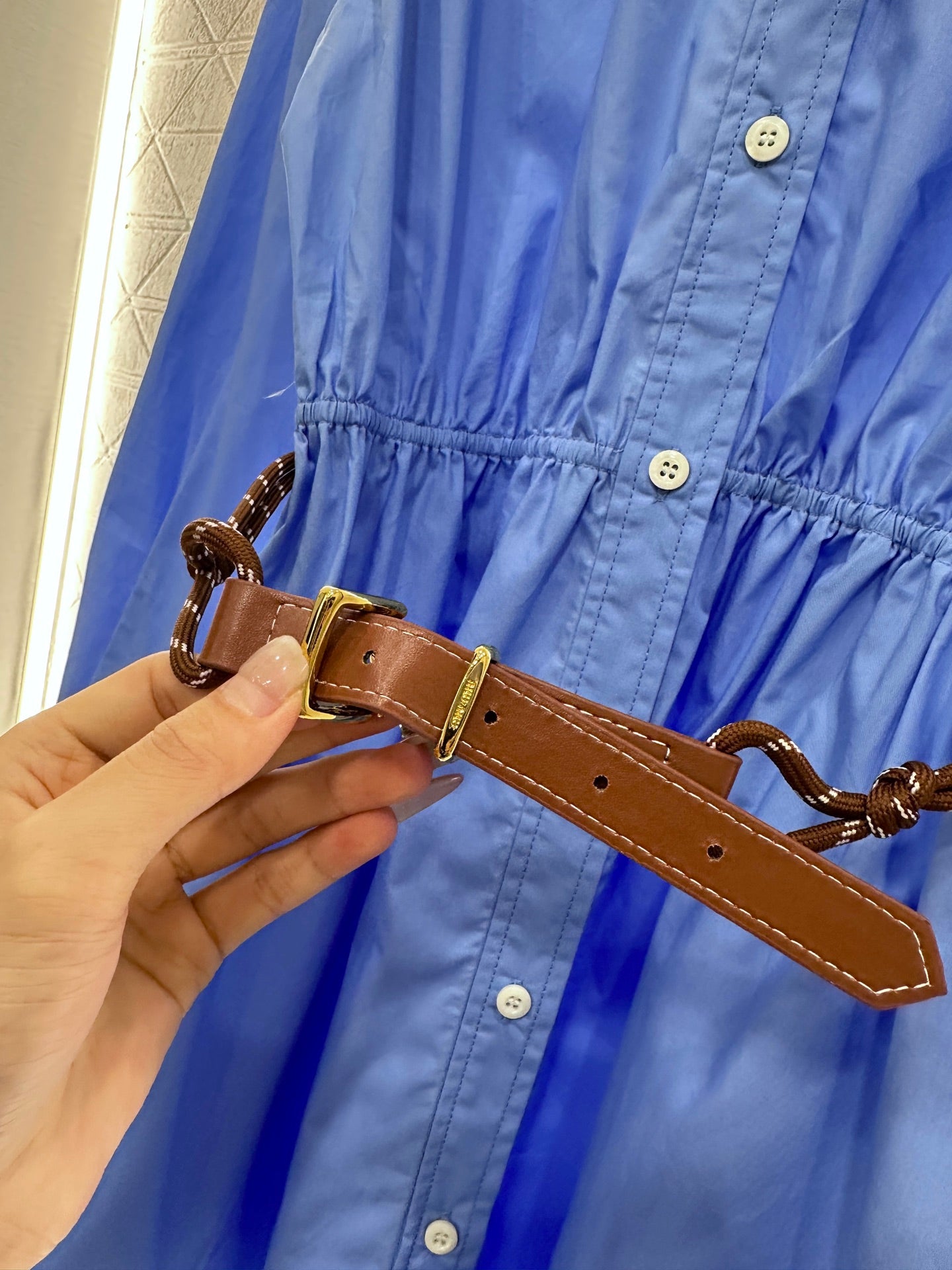 Mi*mi*♥2025 new products Belt dress