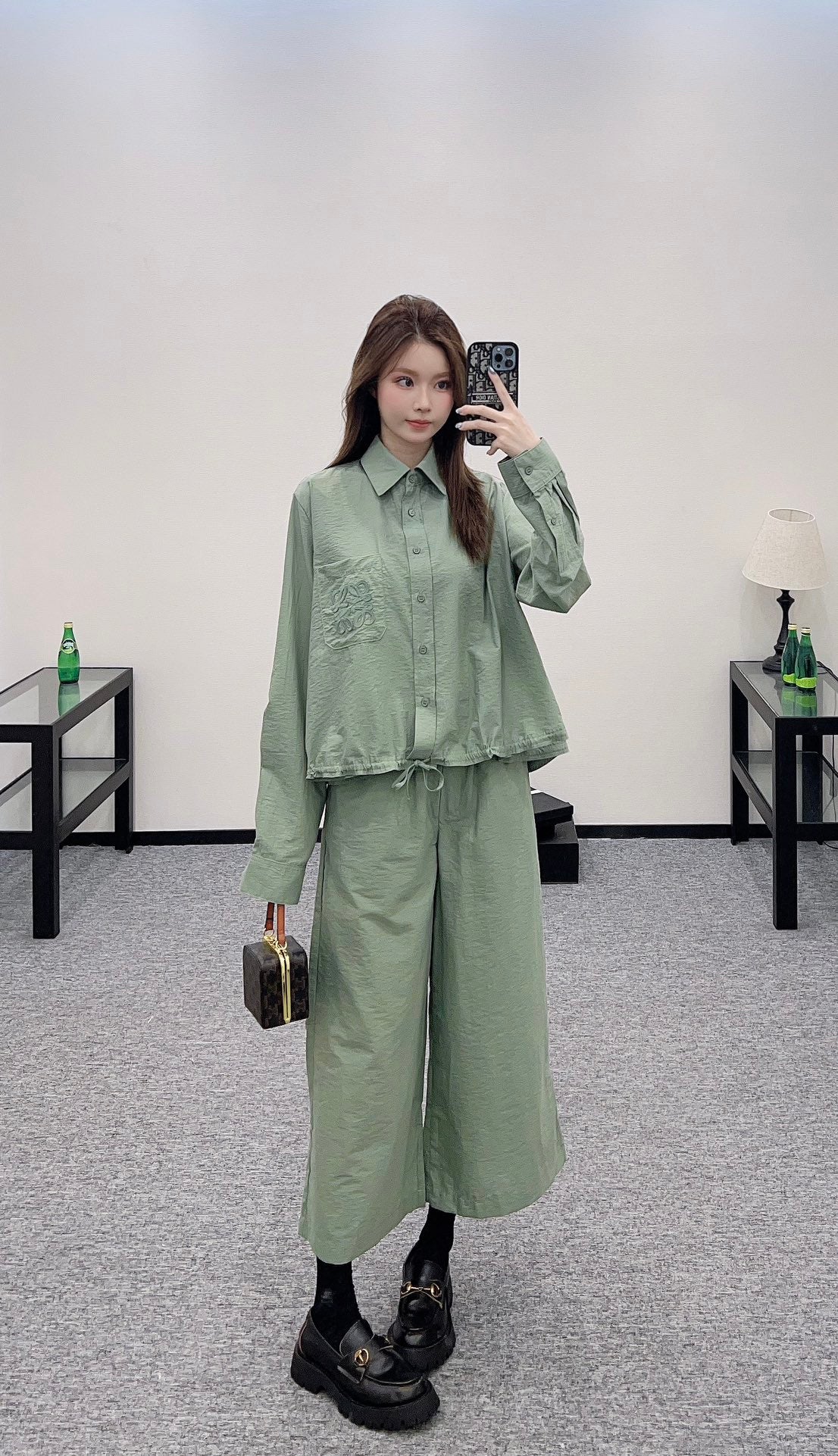 L*♥2025 new products Cropped pants