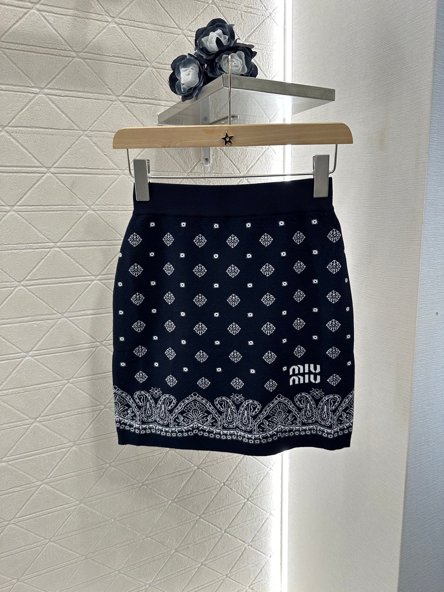 Mi*mi*♥2025 new product Short-sleeved skirt suit