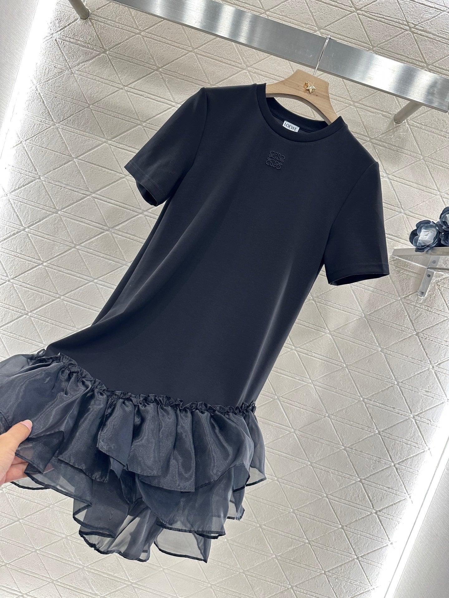L*♥2025 new product Round neck dress