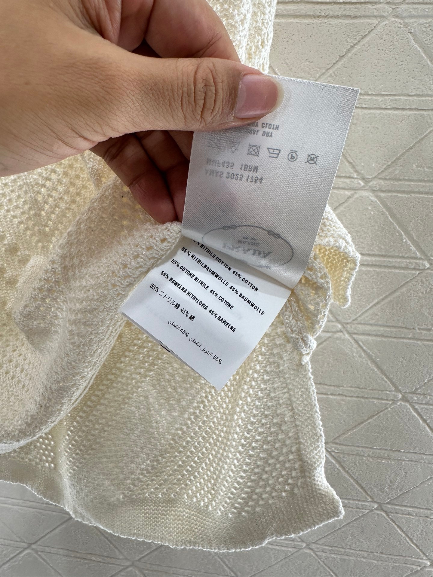 P*♥2025 new product Hollow knitted vest