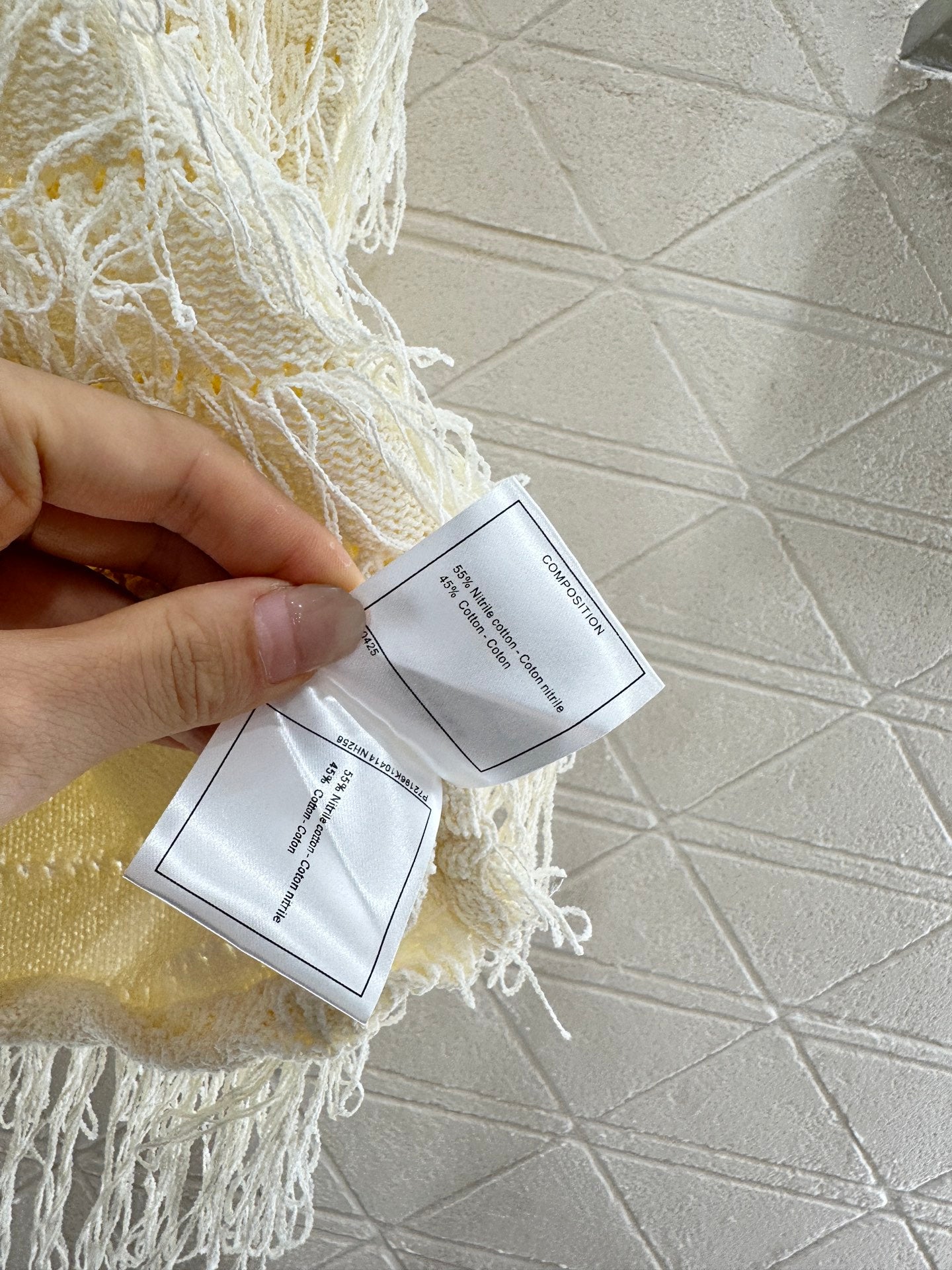 C*♥2025 new product Tassel knitted vest