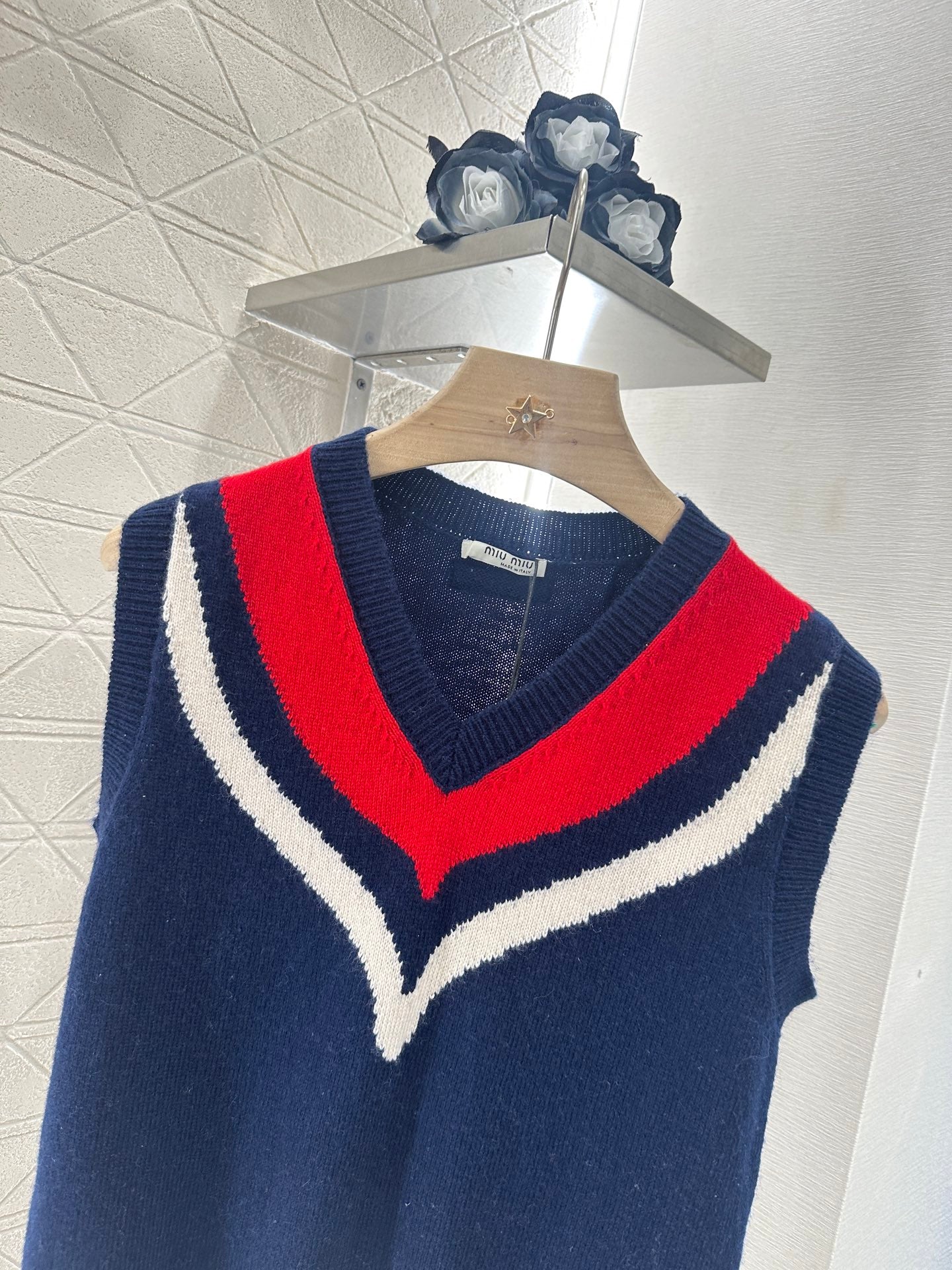 Mi*mi*♥2025 new product Knitted vest