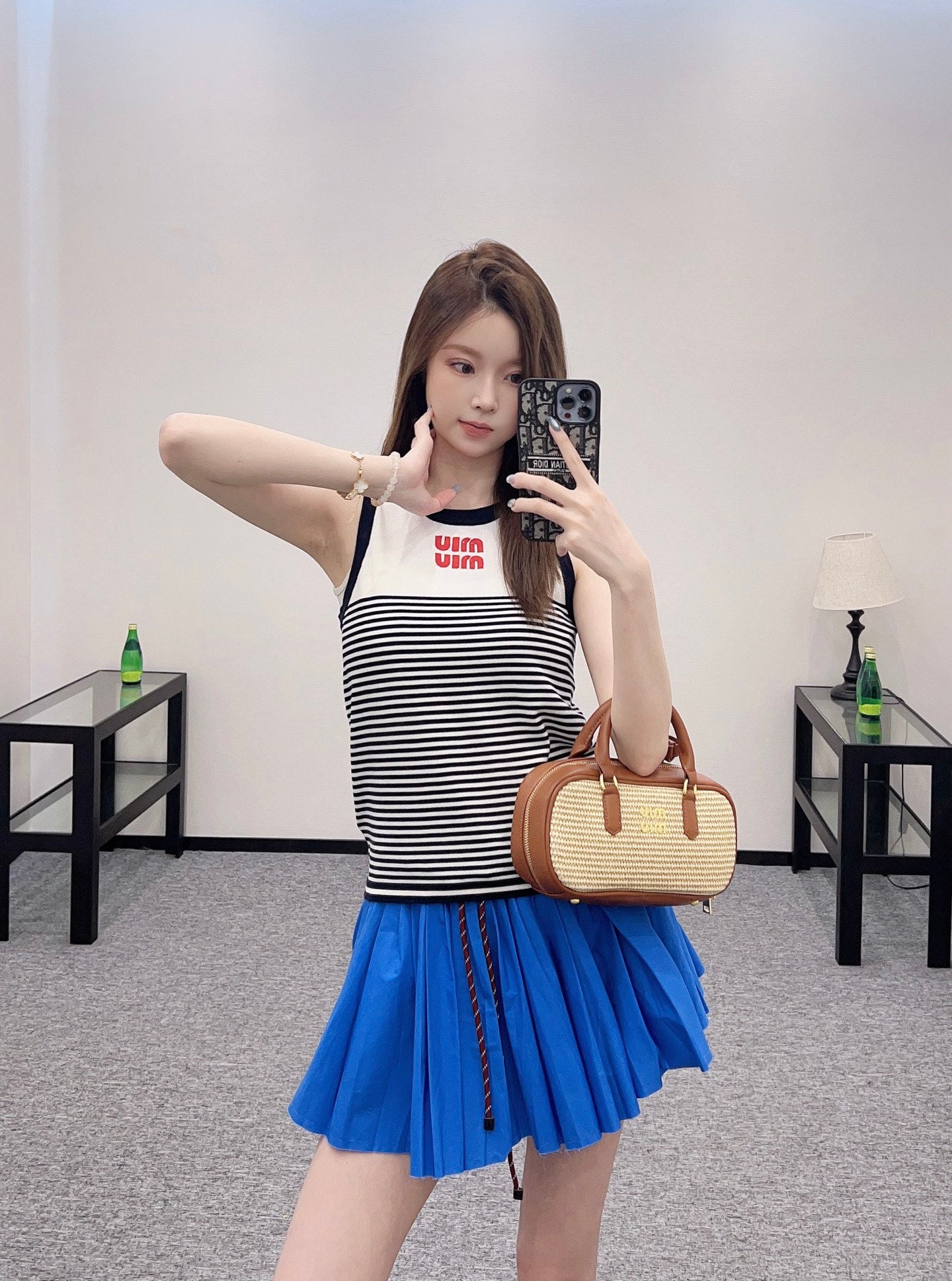Mi*mi*♥2025 new product Knitted vest