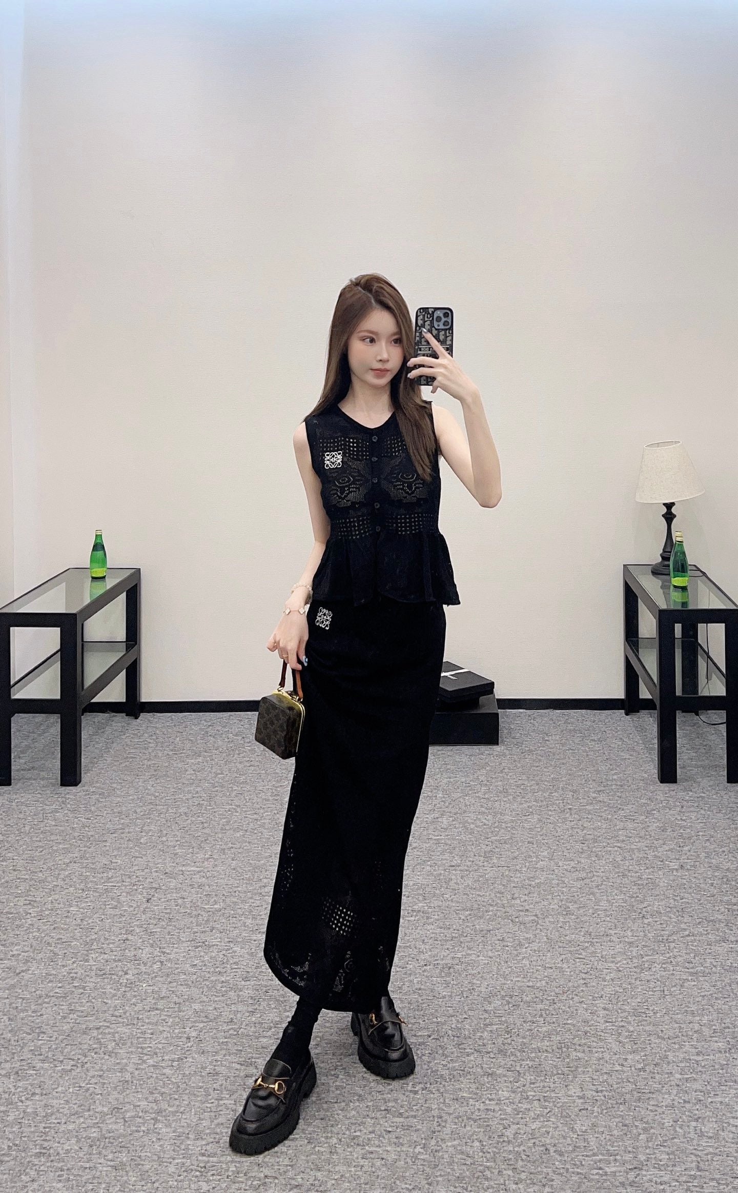 L*♥2025 new product Vest skirt set