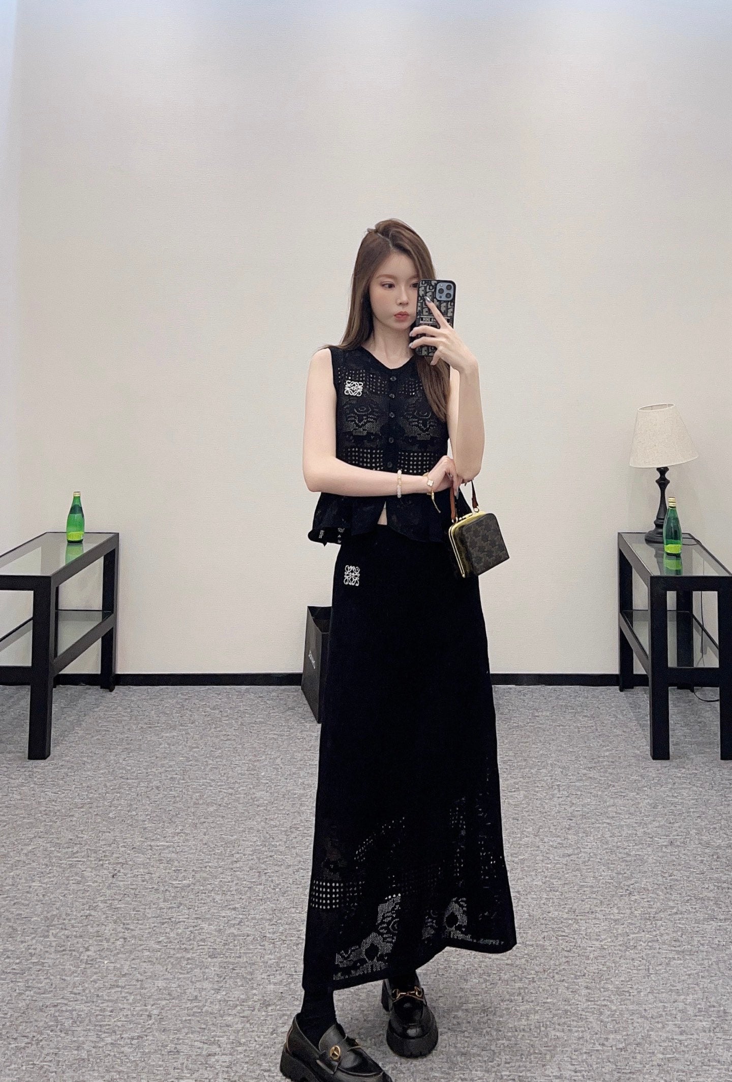 L*♥2025 new product Vest skirt set