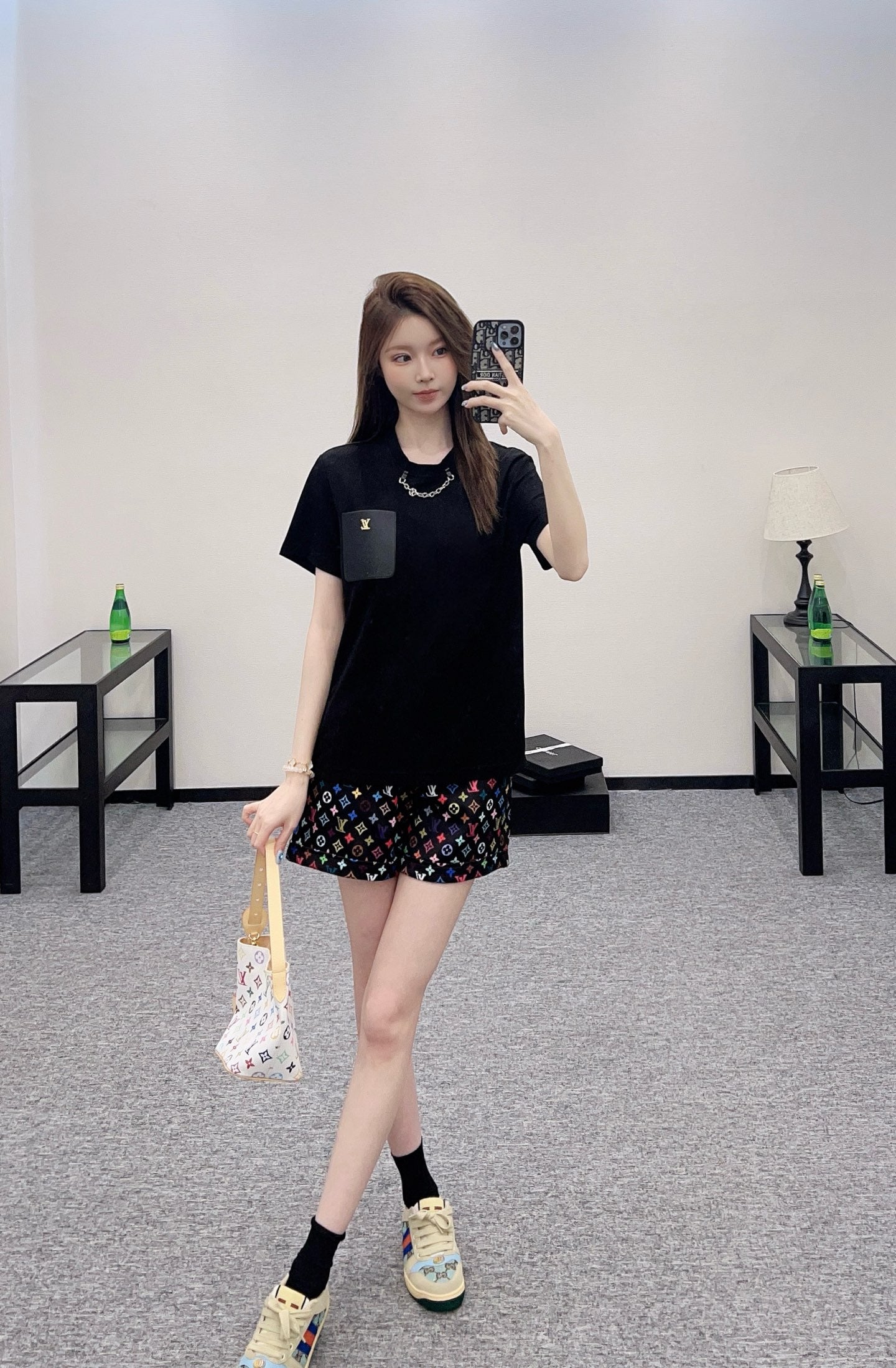 Louis *♥2025 new products Short-sleeved shorts suit