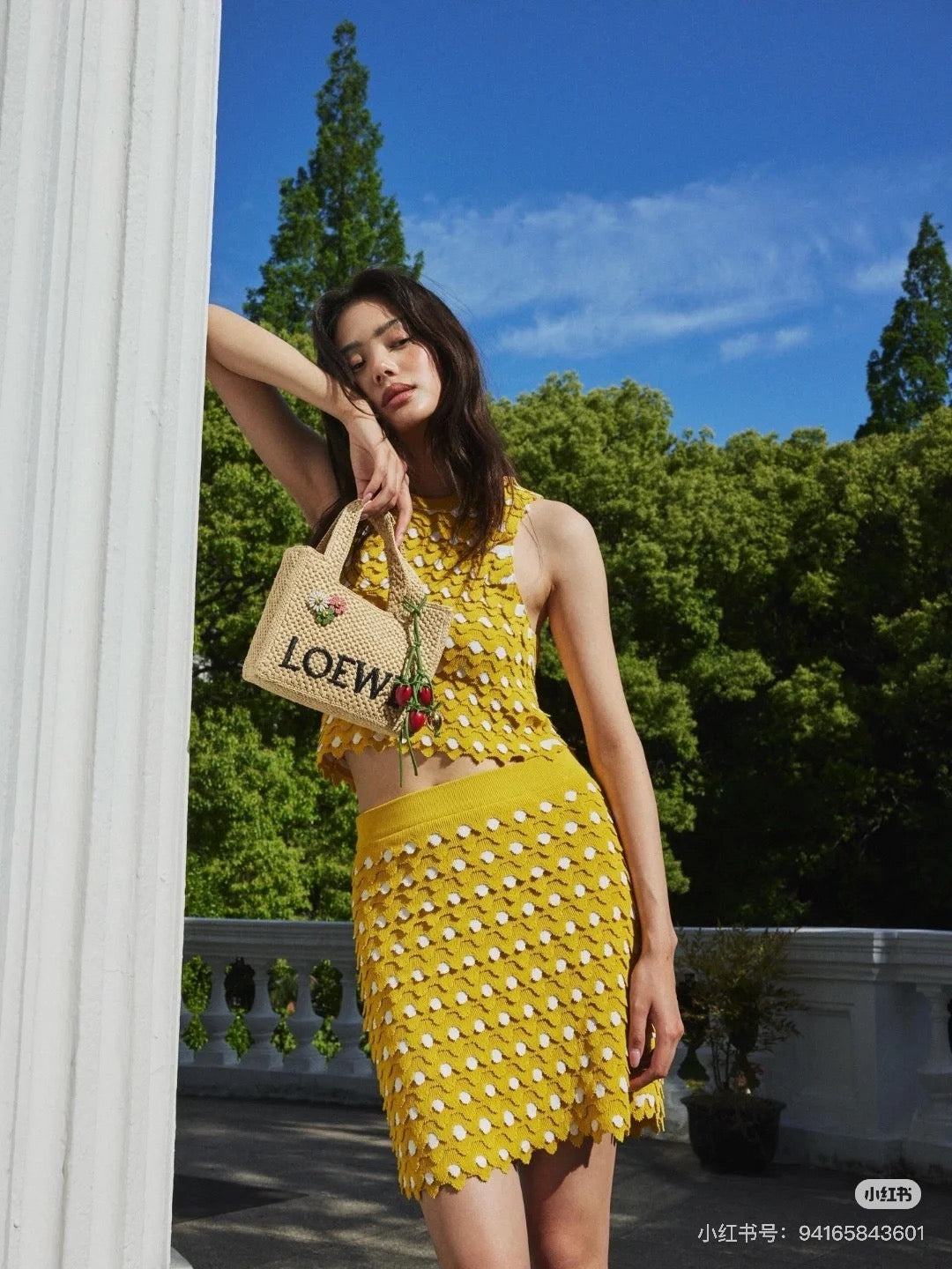 L*♥2025 new product Vest and skirt set