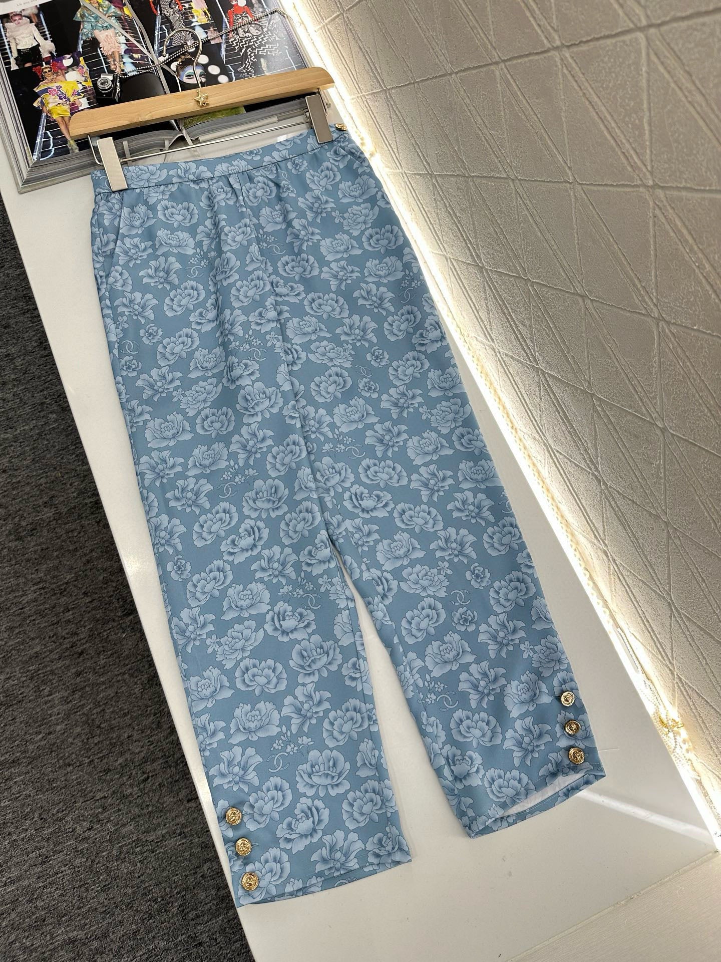 C*♥2025 new product Cropped pants suit