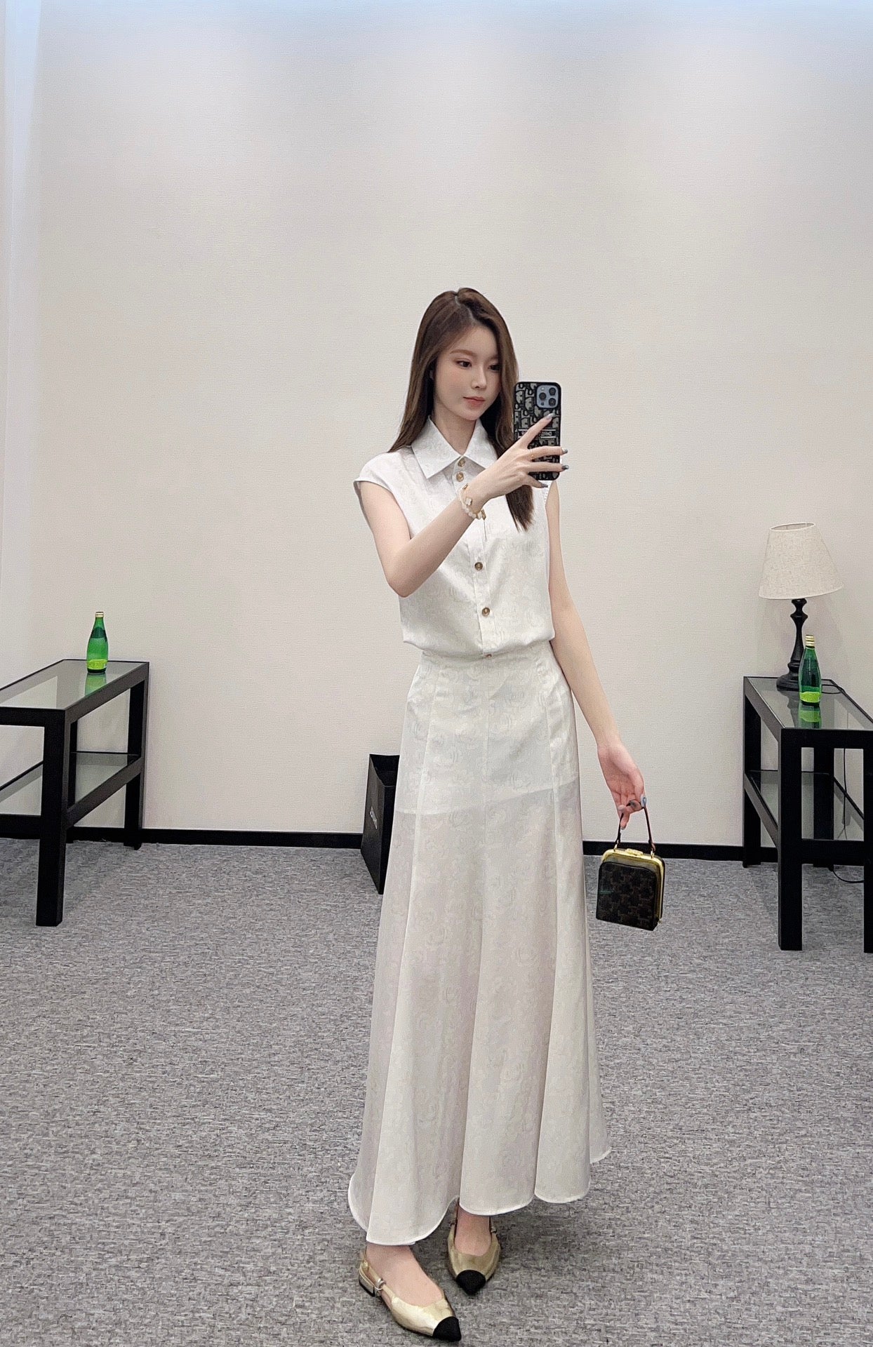 C*♥2025 new product Shirt and skirt set