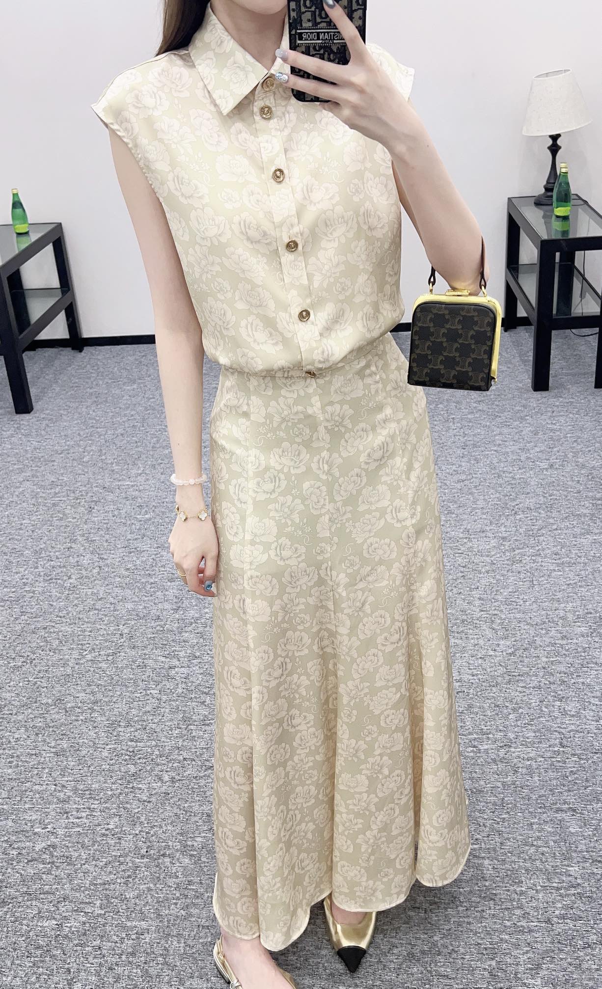 C*♥2025 new product Shirt and skirt set