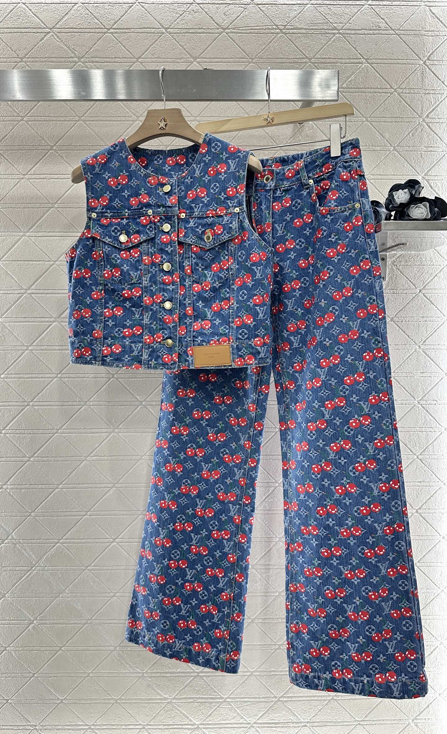 Louis *♥2025 new products Vest and trousers set