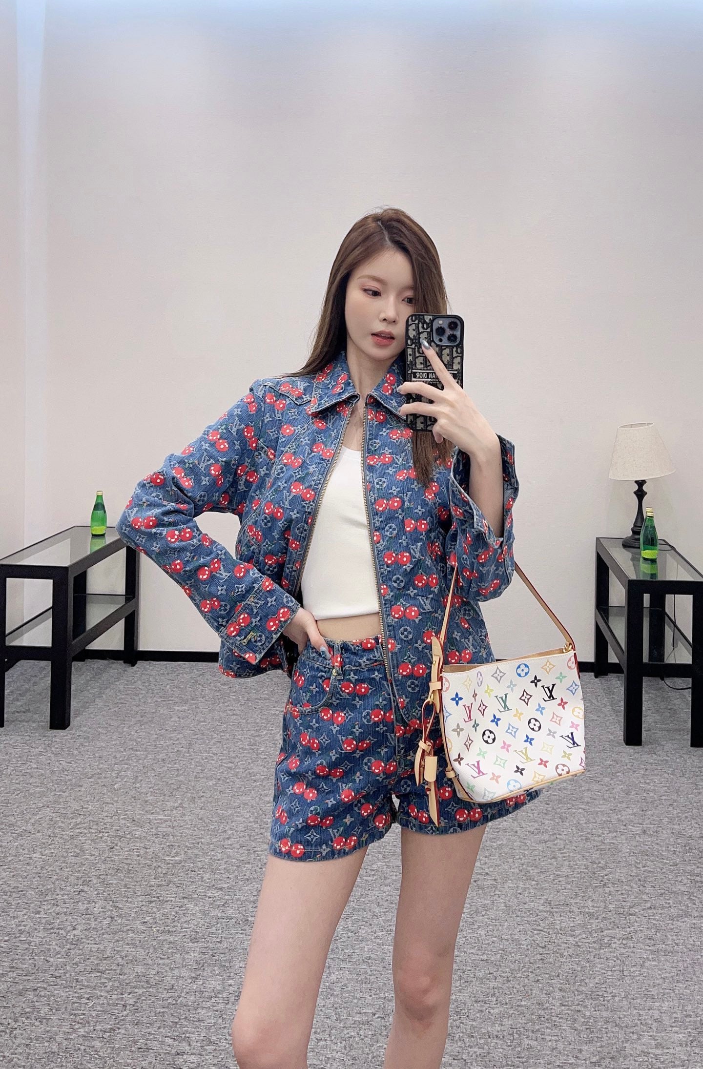 Louis *♥2025 new products Shorts and jacket set