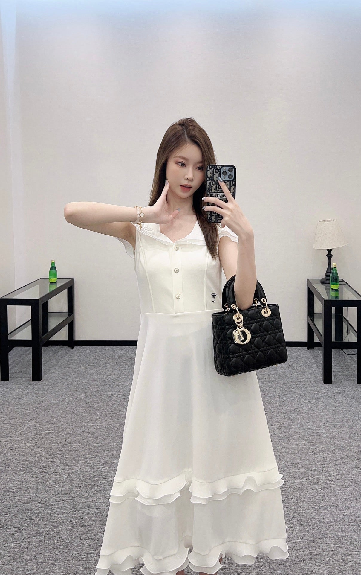 D*♥2025 new product Hooded vest dress