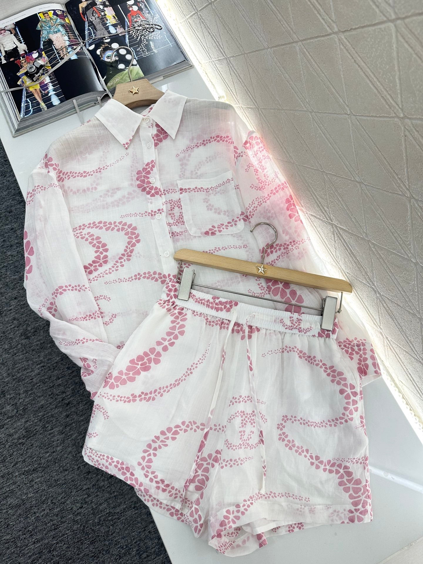 C*♥2025 new products Shirt and shorts set