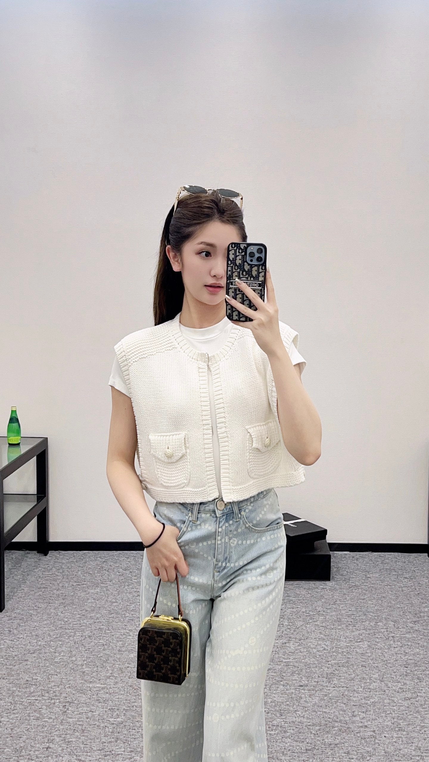 C*♥2025 new products Knitted vest