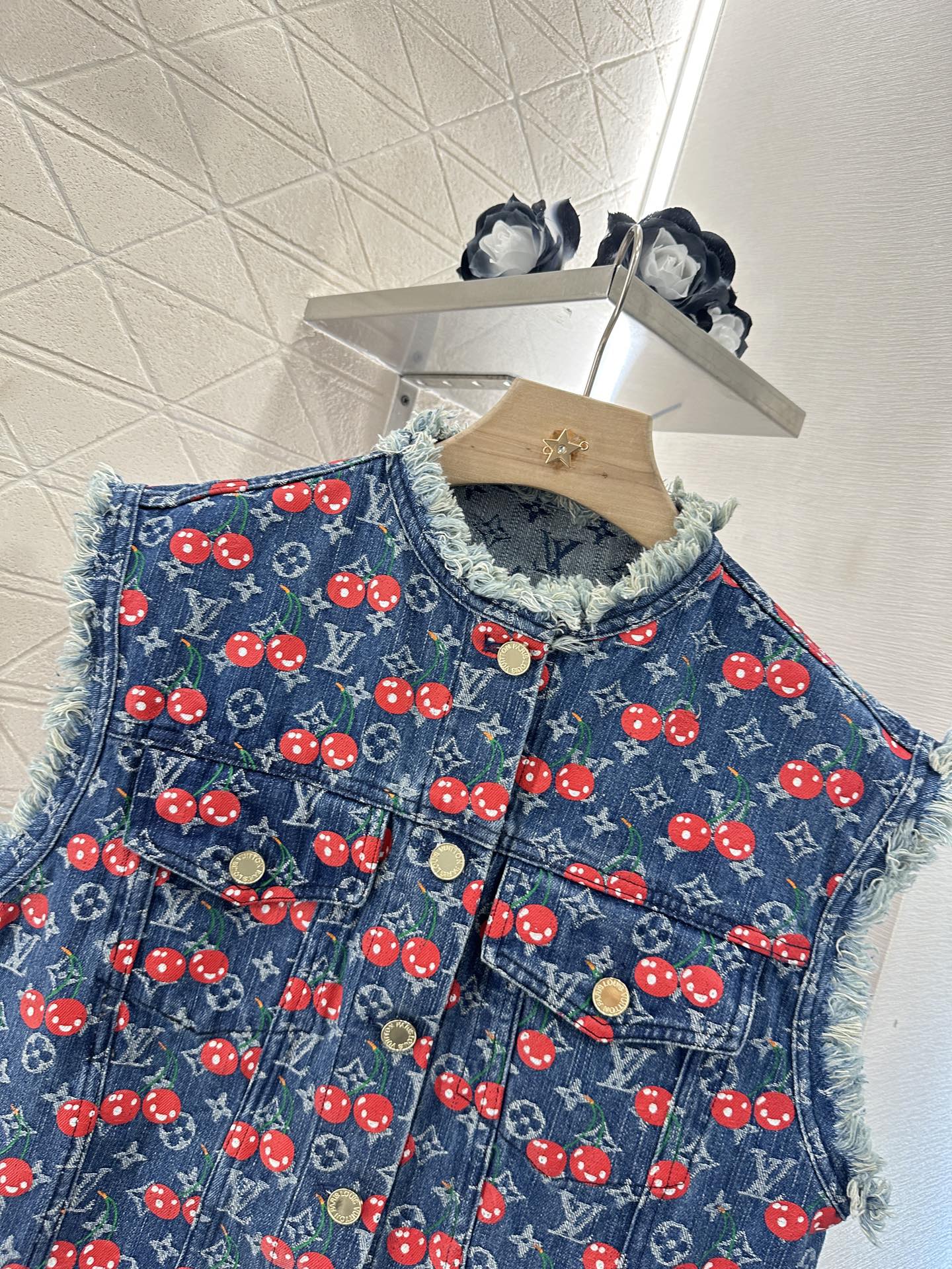 Louis *♥2025 new products Vest and skirt set