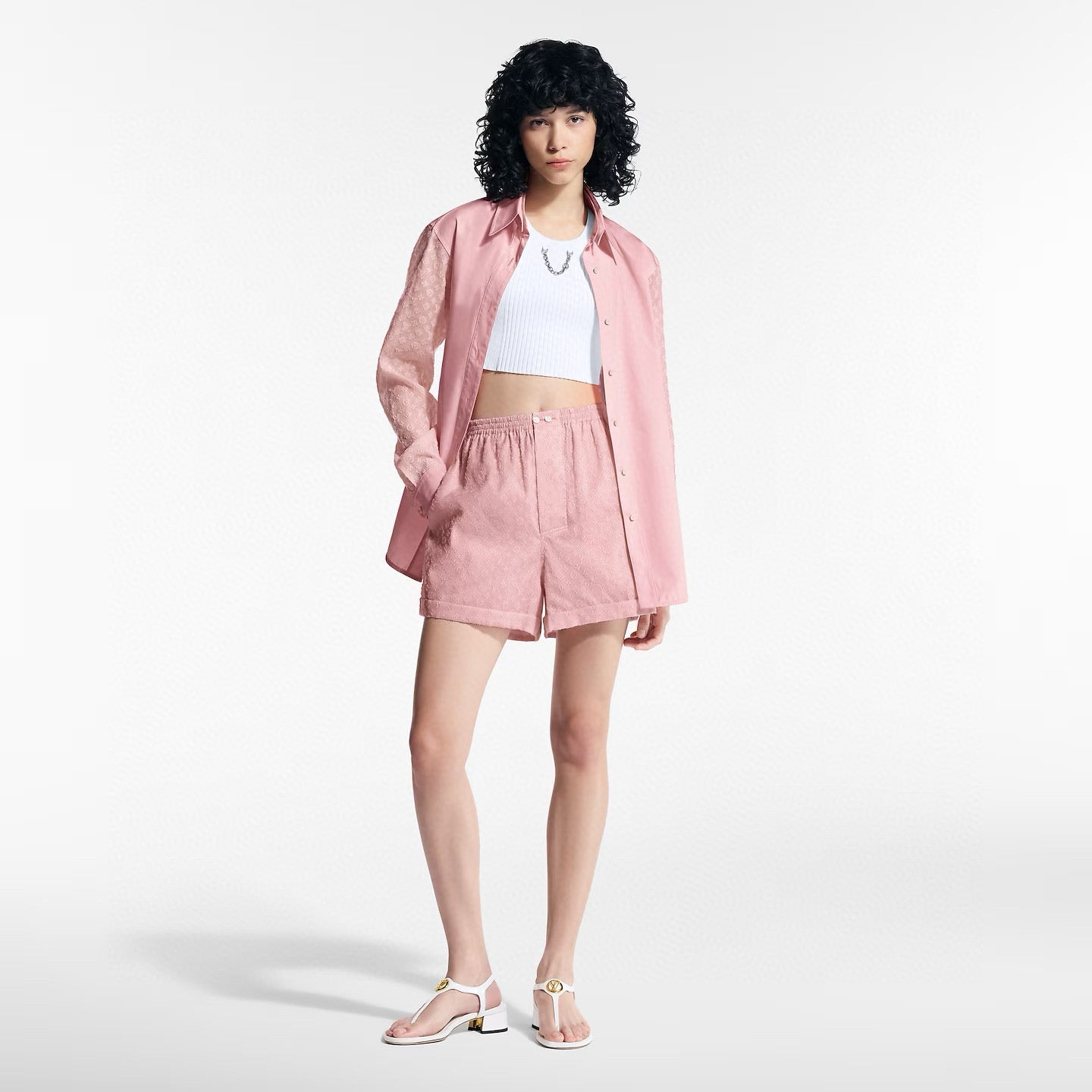 Louis *♥2025 new products Shirt and shorts set