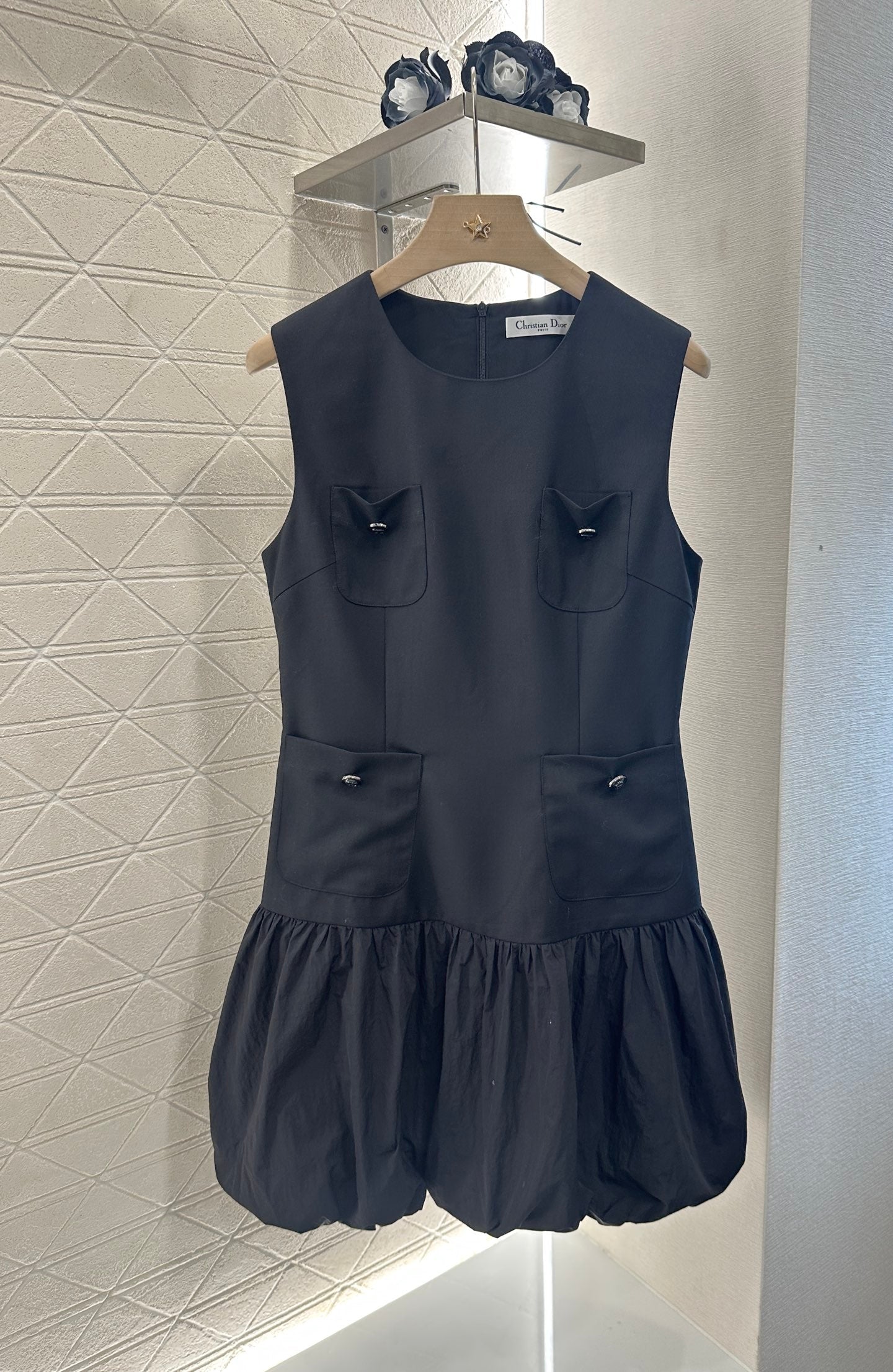 D*♥2025 new product Pocket vest dress