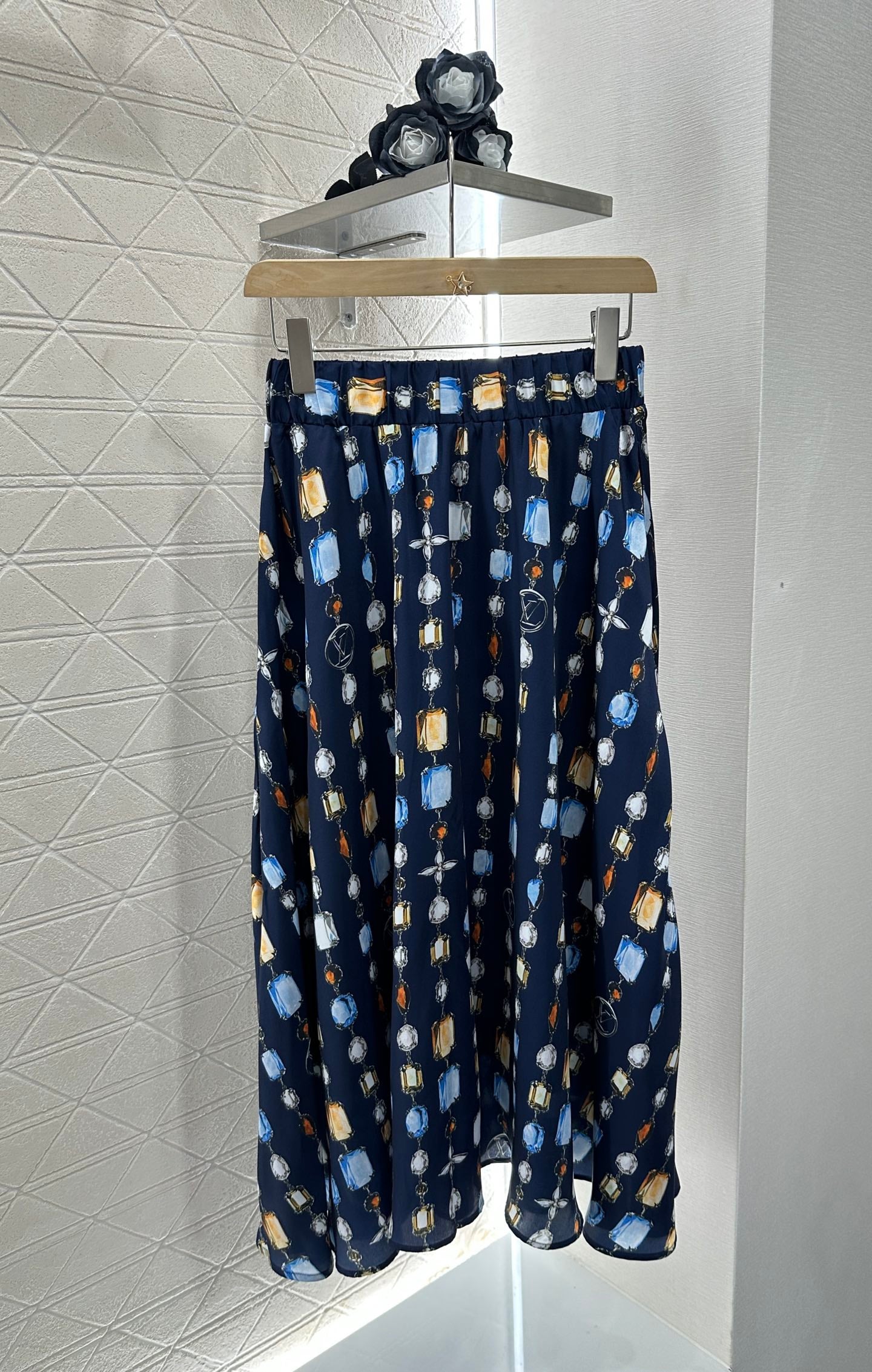 Louis *♥2025 new product Printed gemstone skirt