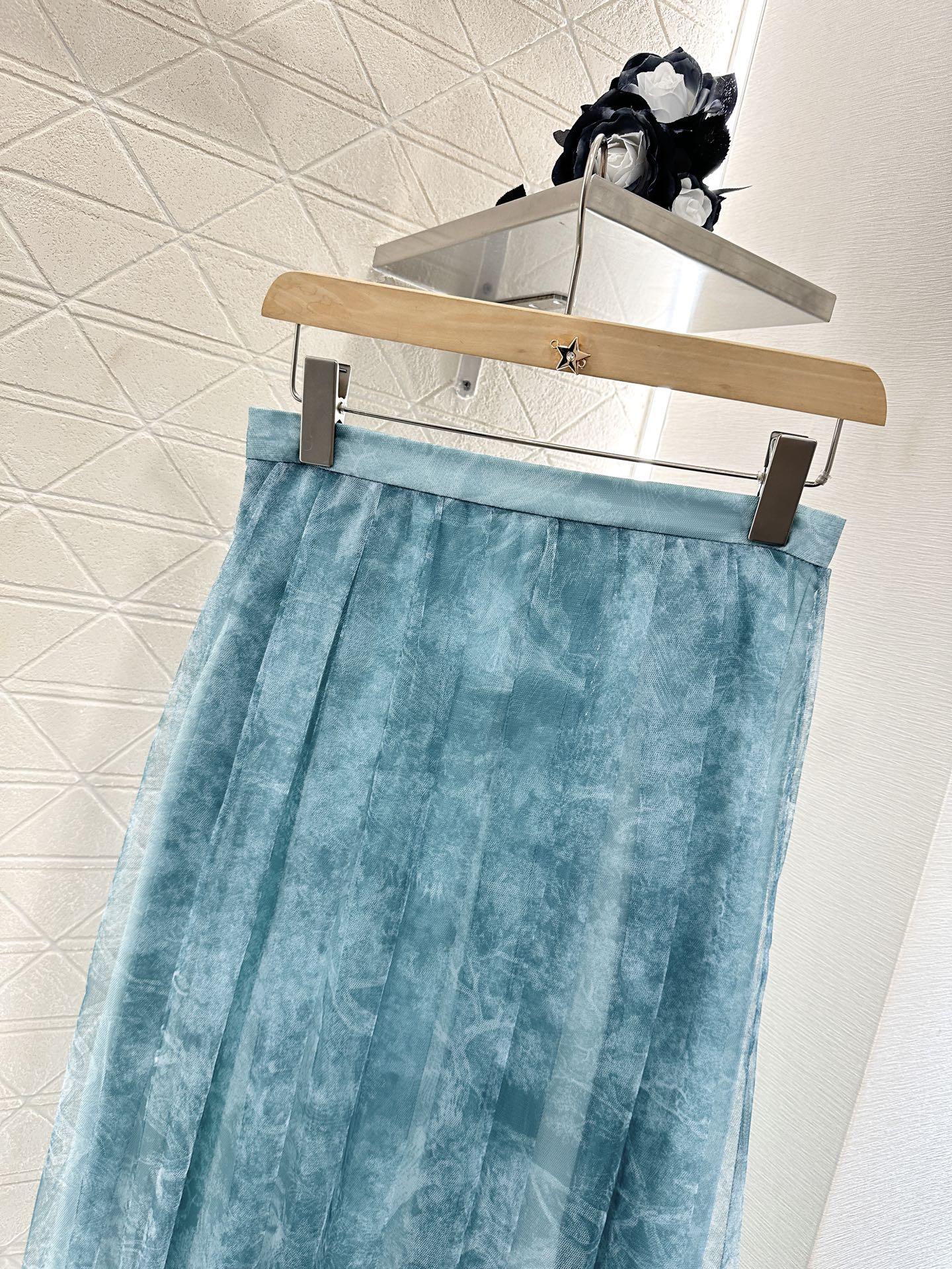 D*♥2025 new product High waist tulle skirt