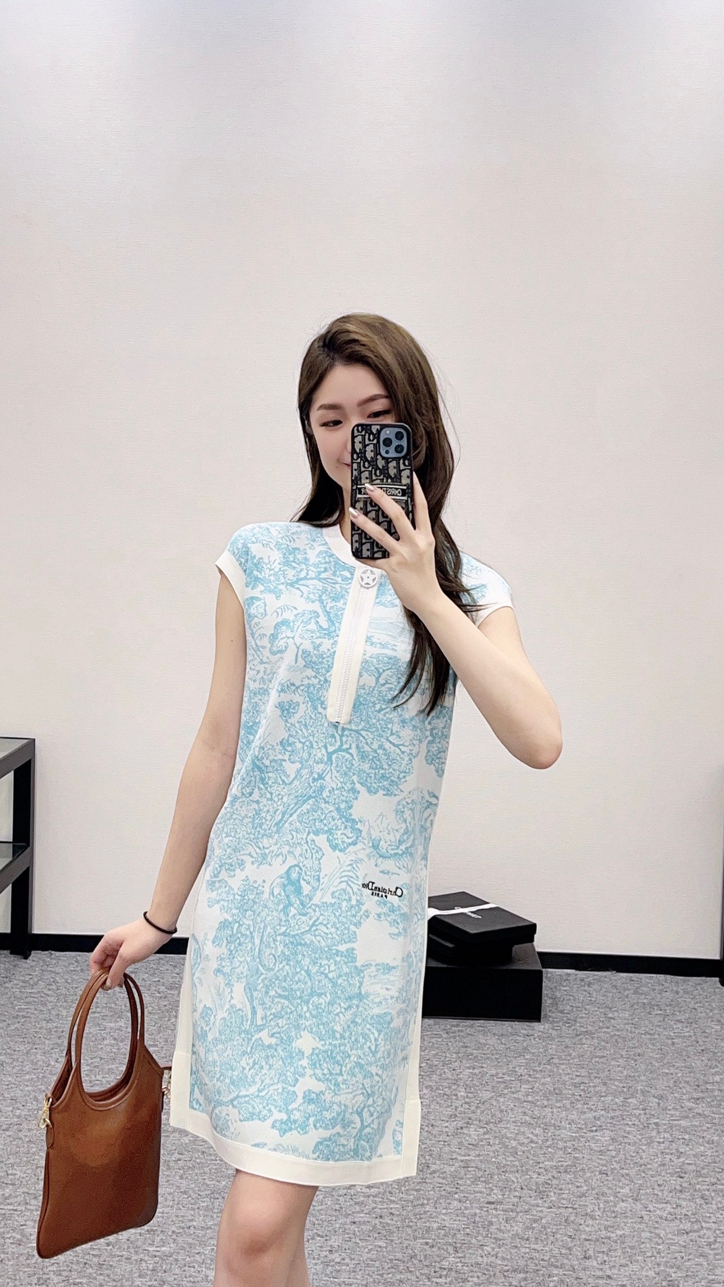 D*♥2024 new products Knitted vest dress
