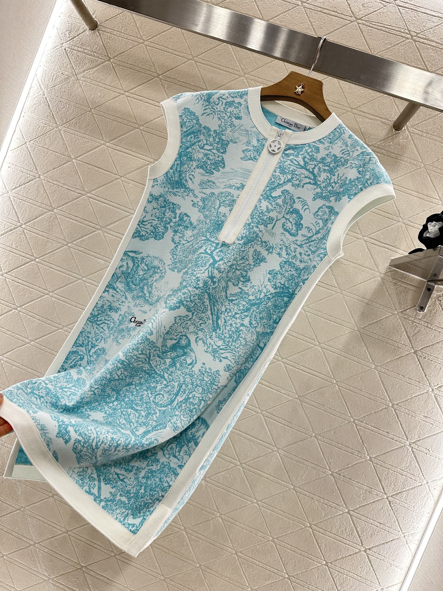 D*♥2024 new products Knitted vest dress