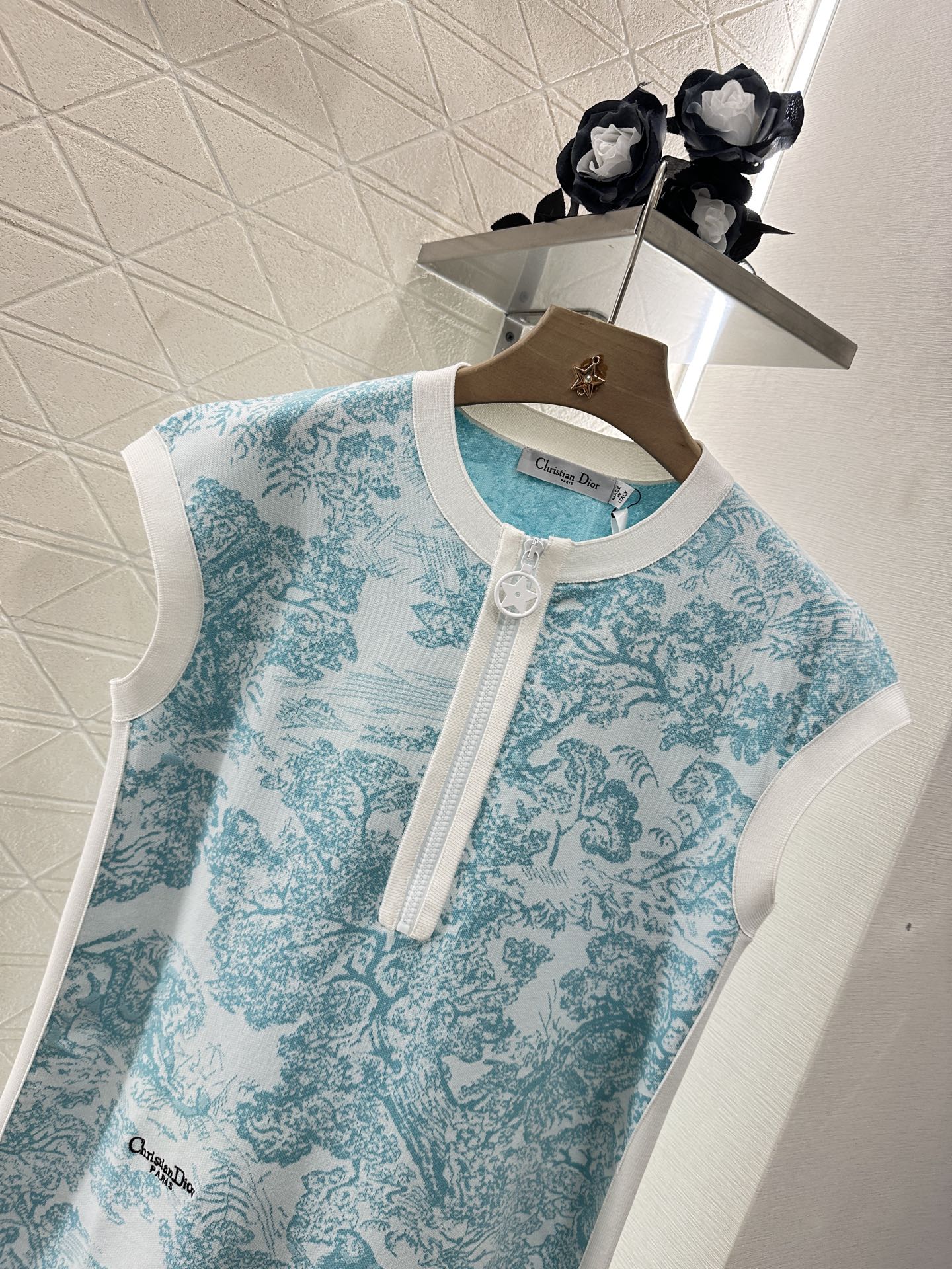 D*♥2024 new products Knitted vest dress