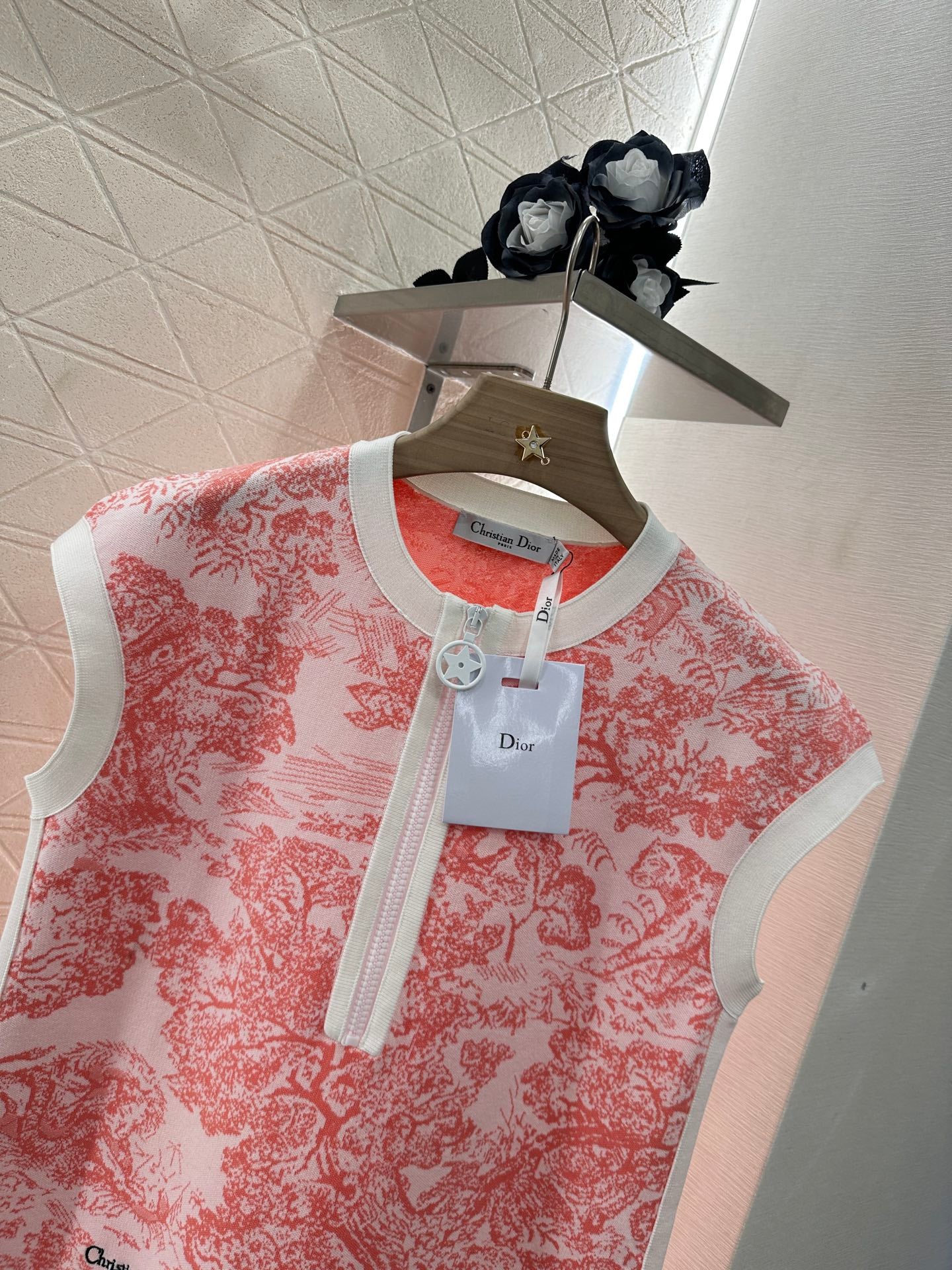 D*♥2024 new products Knitted vest dress