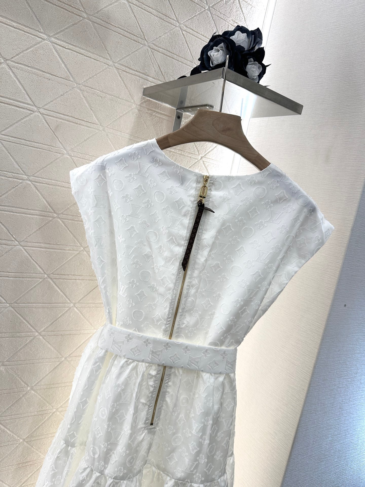 Louis *♥2025 new arrival Belt sleeveless dress