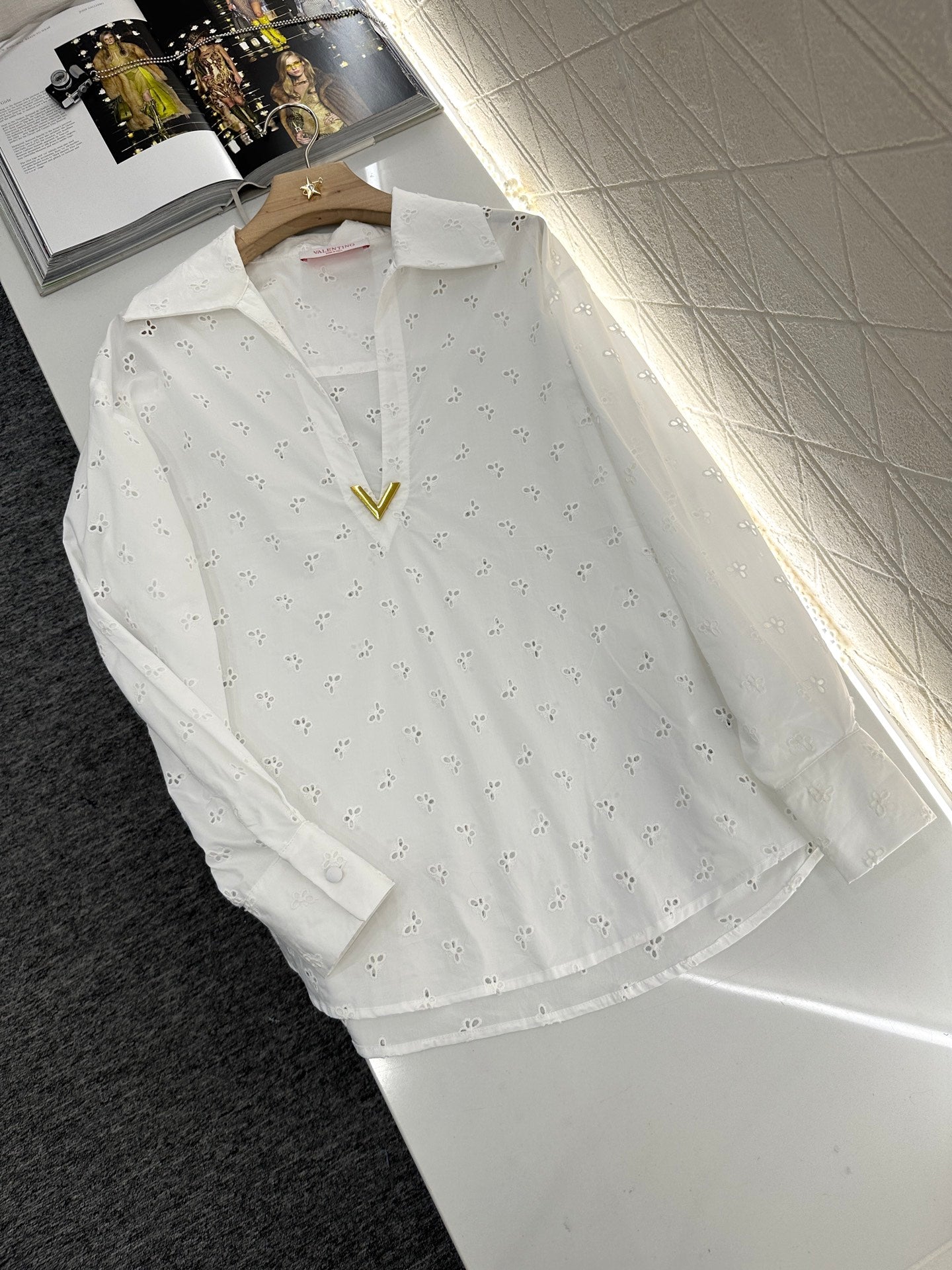 V*♥2025 new products Shirt and shorts set